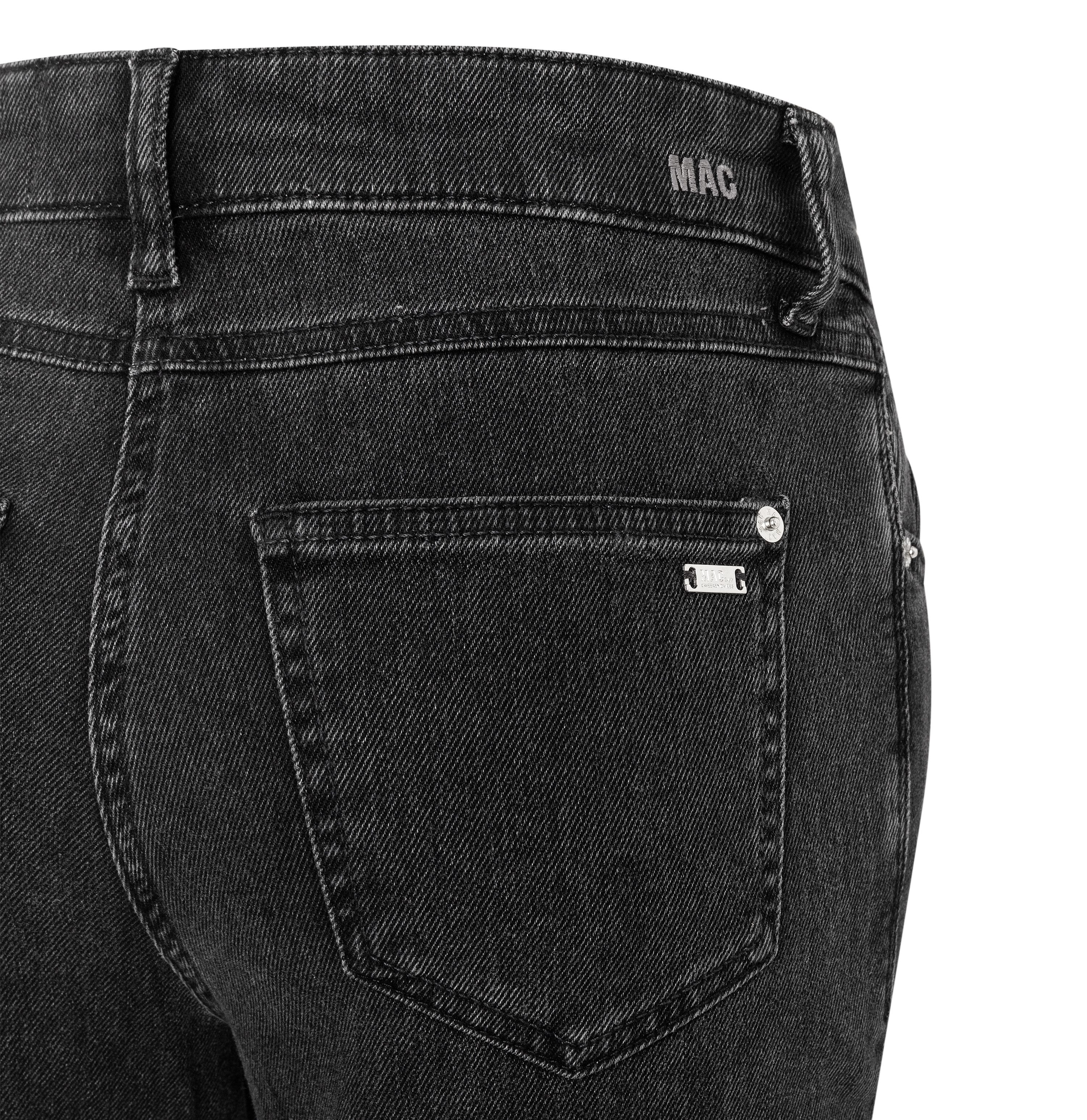 MAC Straight-Jeans MACMELANIE Sportives Naht-Detail am Tascheneingriff
