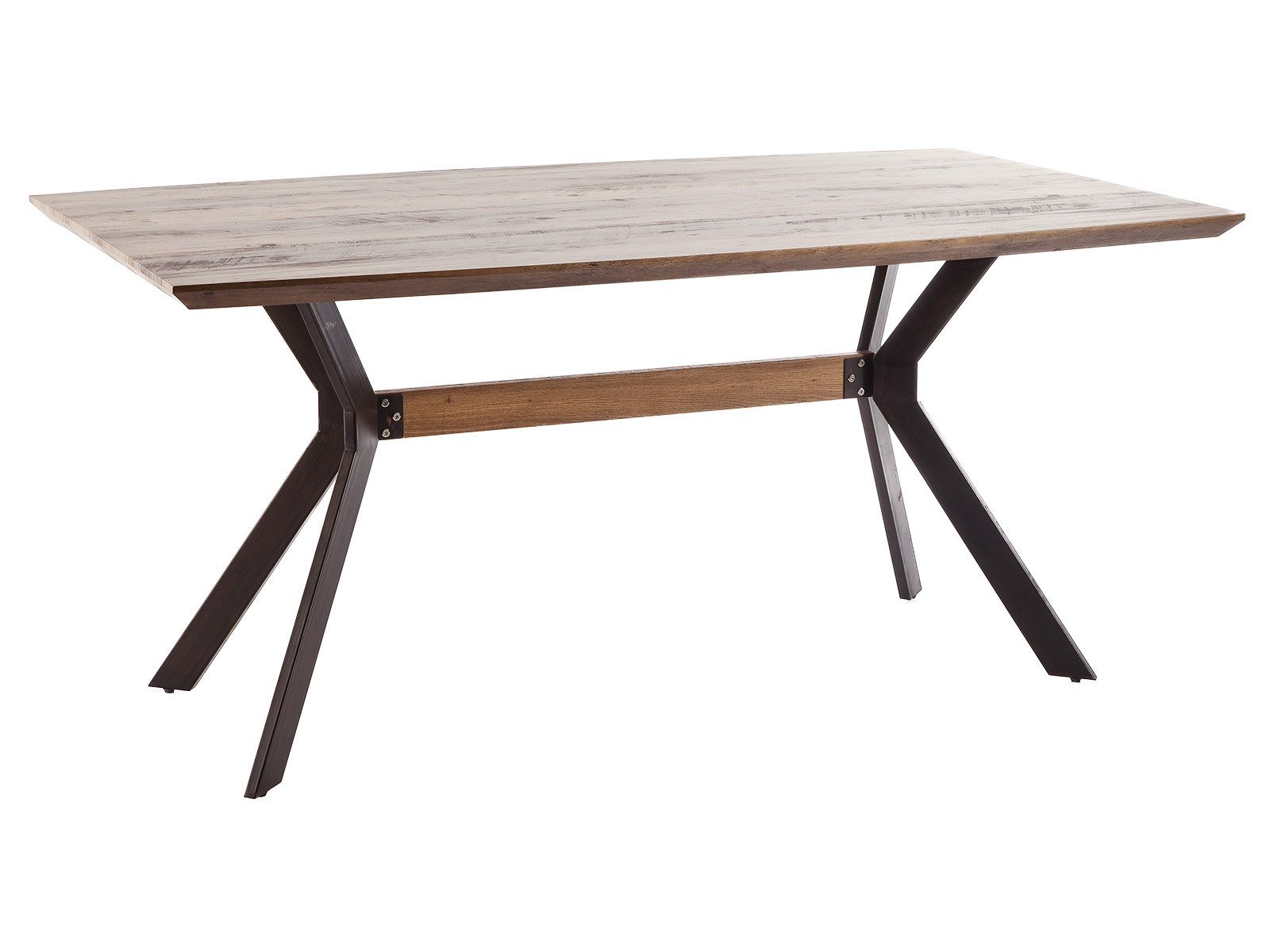 möbelando Esstisch Shayna, 160 x 76 x 90 cm (B/H/T)