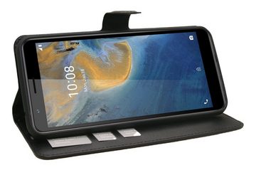 cofi1453 Smartphone-Hülle Buch Tasche "Fancy" für ZTE BLADE A53 Handy Hülle