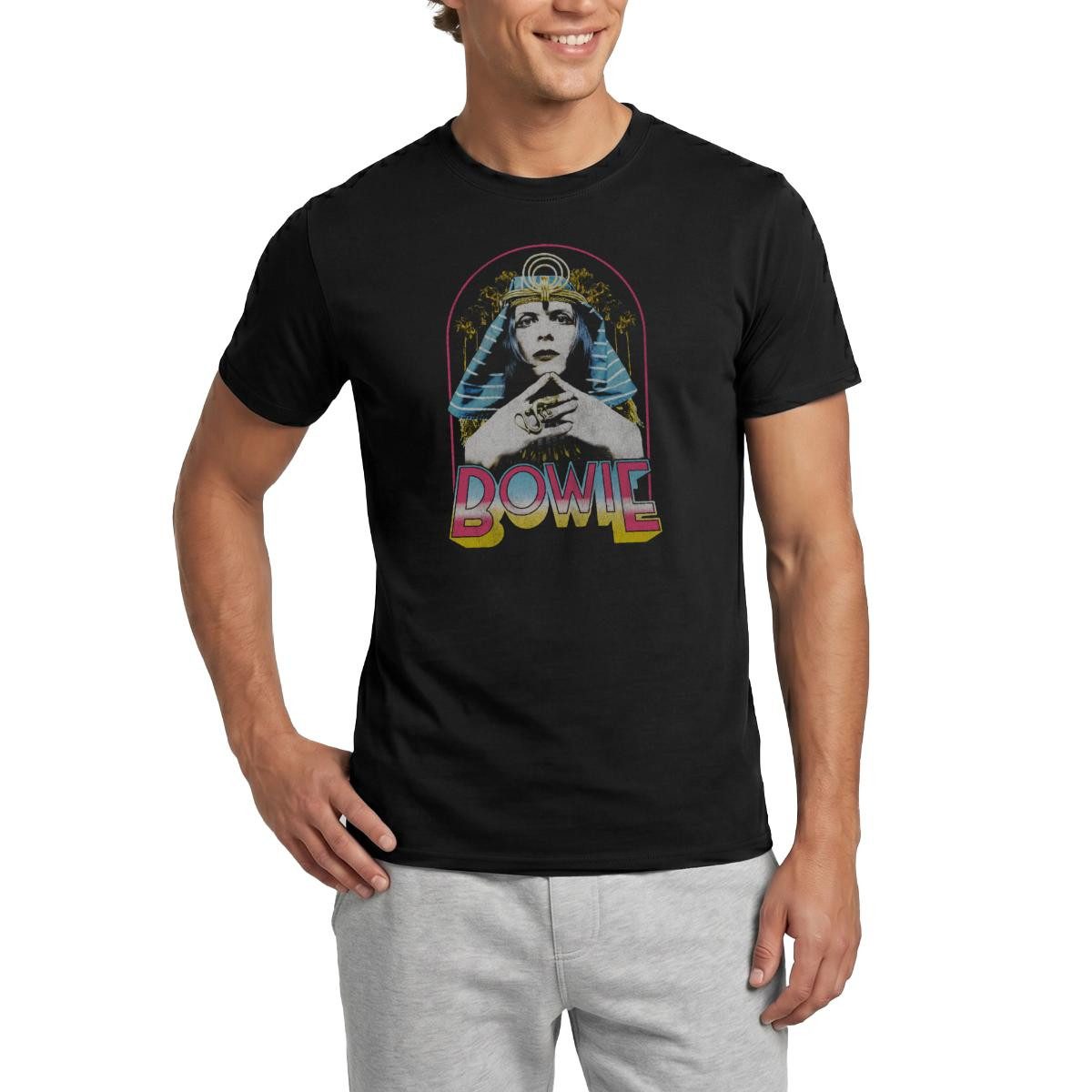 Spreadshirt T-Shirt David Bowie Egyptian Männer T-Shirt (1-tlg)