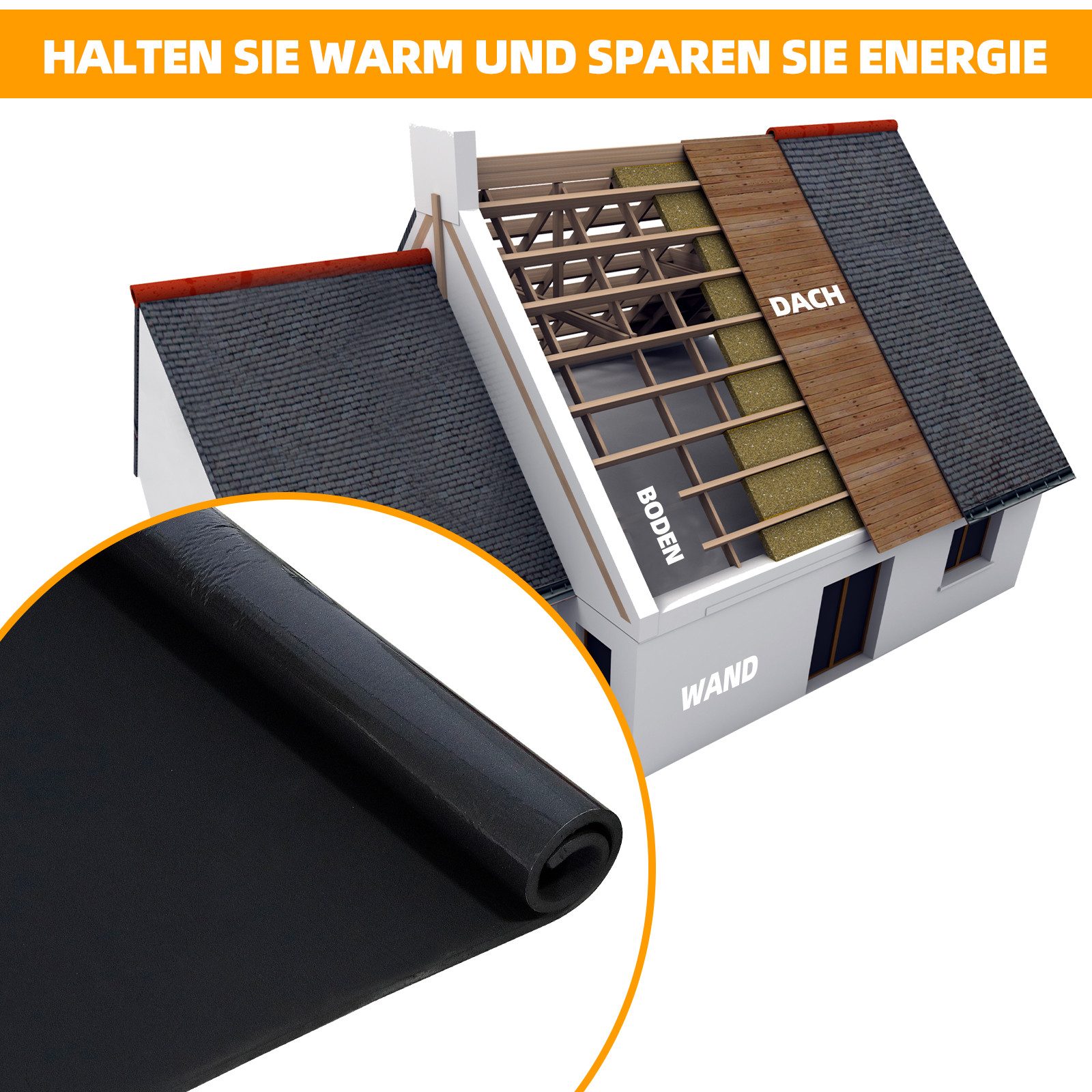 CCLIFE Trittschalldämmfolie Dämmmatte selbstklebend ECM-geprüft Auto günstig online kaufen