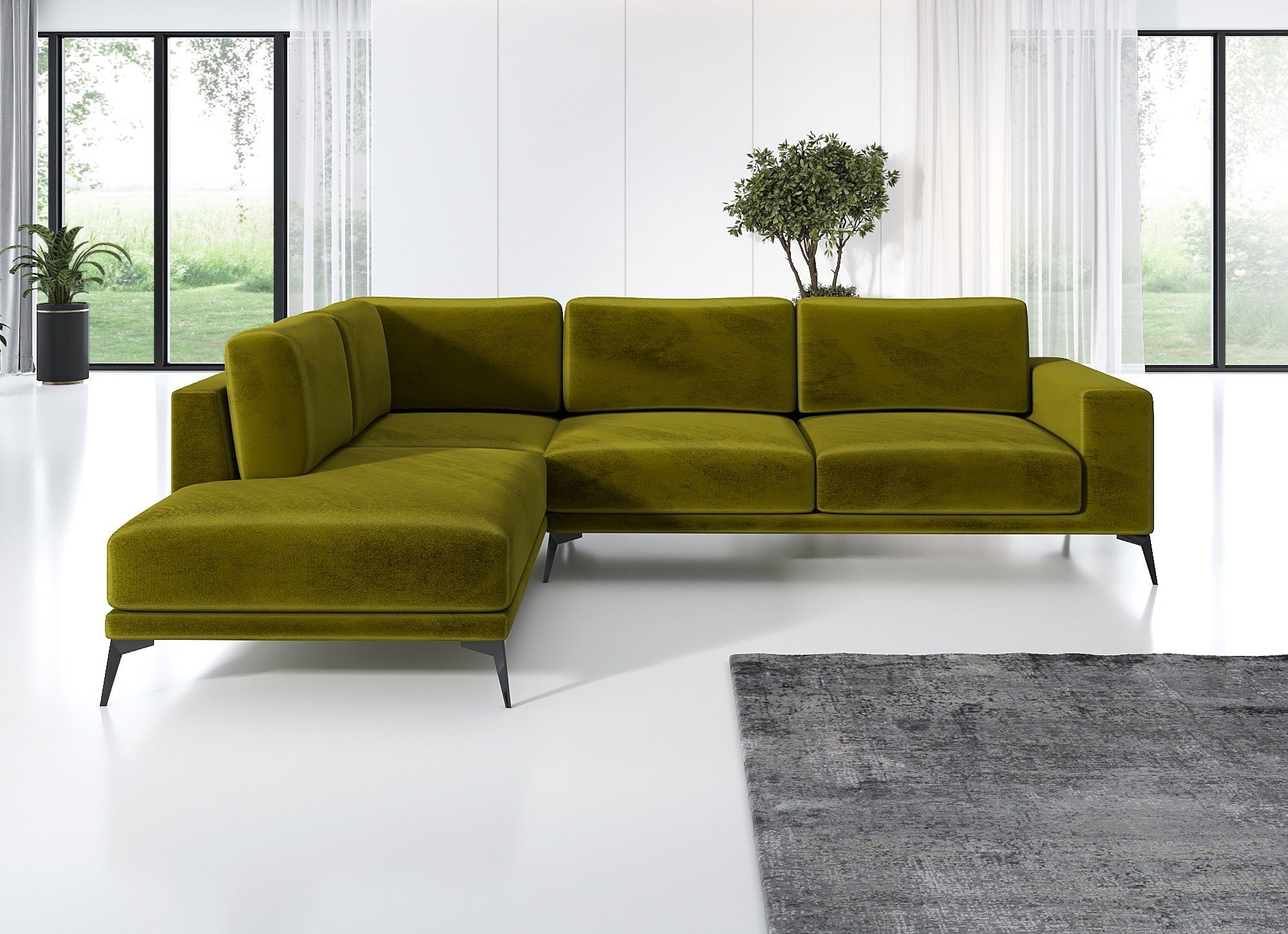 MöbelLand A&J Ecksofa Olive 9 GmbH ZORANO