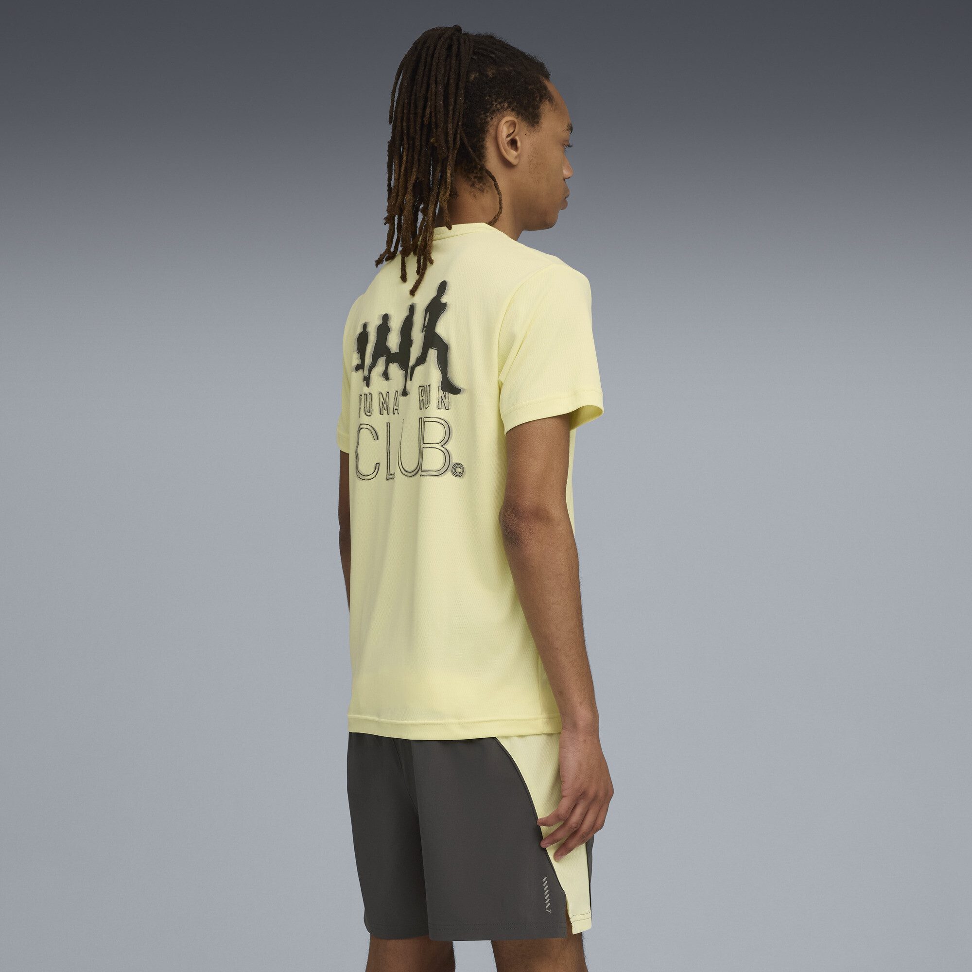 PUMA Trainingsshirt RUN CLUB Graphic T-Shirt Herren