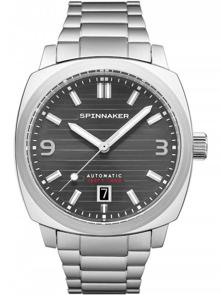 Automatikuhr Spinnaker SP-5073-11 Hull Automatik 42mm 10ATM, Datum, Minute, Sekunde, Stunde