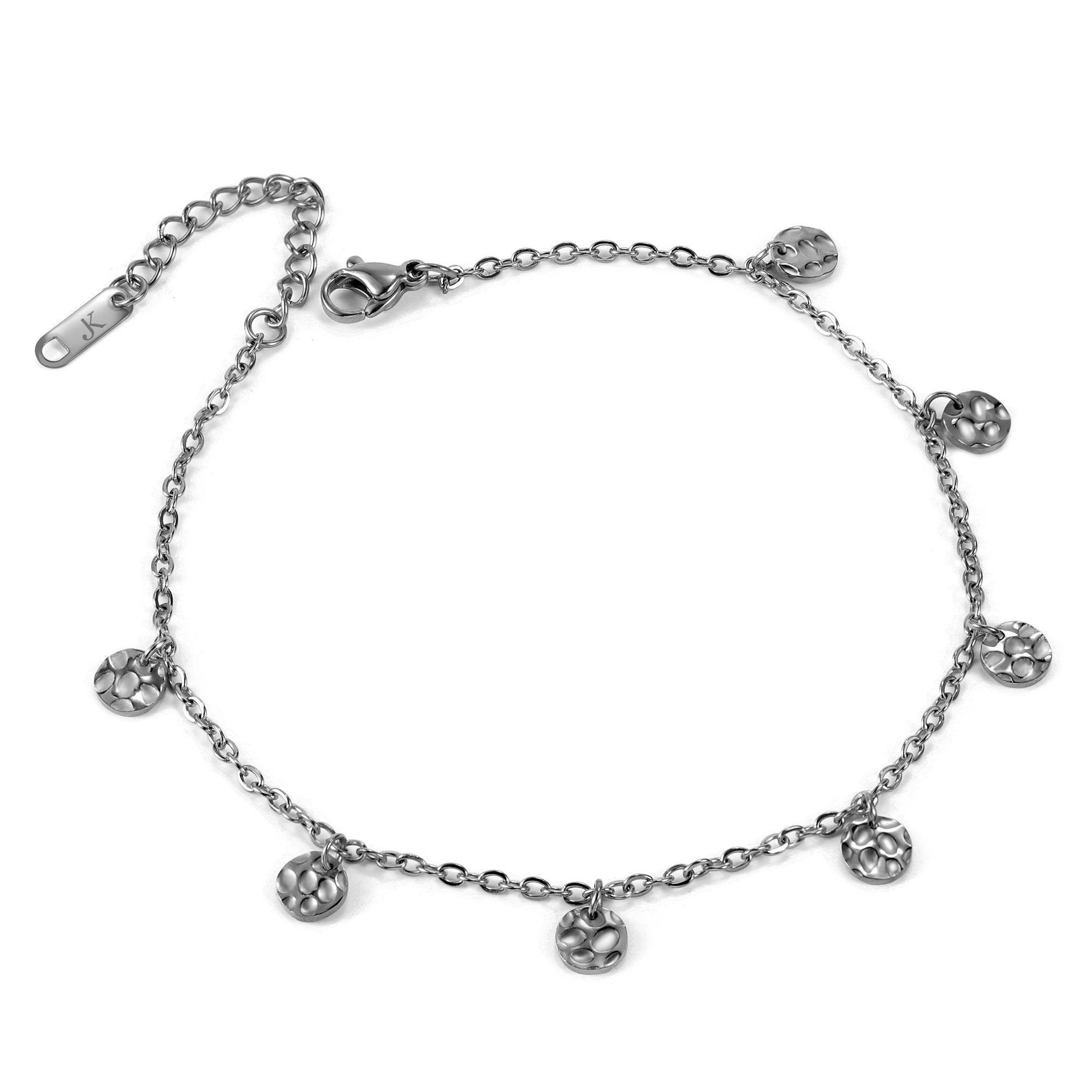 Kim Johanson Fußkette Kreise, mit Plättchen günstig online kaufen