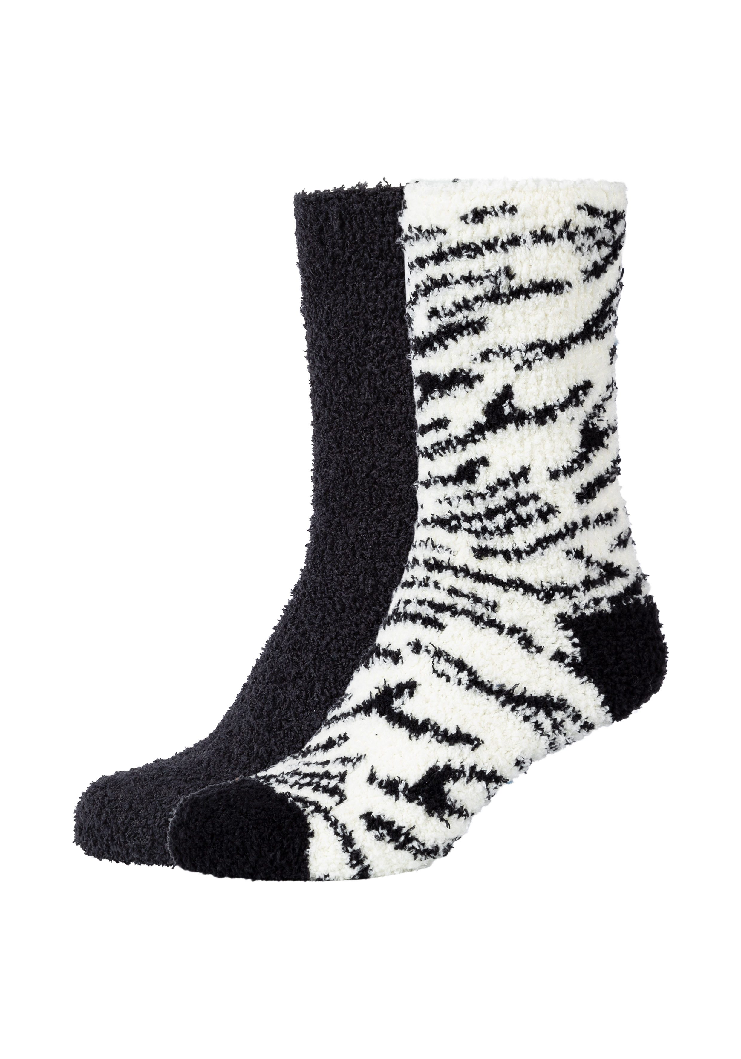 Camano Socken warm & cozy (4-Paar) mit elastischem Bund