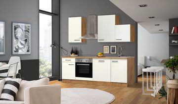 Flex-Well Küche Vintea, wahlweise mit E-Geräten, Gesamtbreite 220 cm