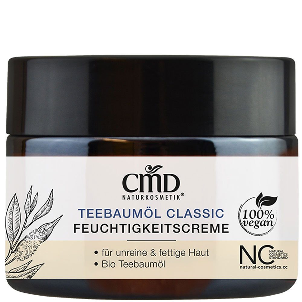 CMD Naturkosmetik Feuchtigkeitscreme Teebaum Classic, 50 ml