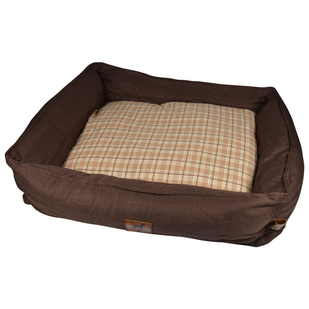 Love Story Tierbett Hundebett rechteckig, Polyester, 75 x 70 cm
