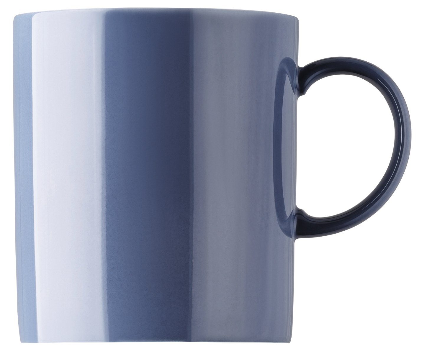 Thomas Porzellan Becher Sunny Day Nordic Blue Becher mit Henkel 0,3 l, Porzellan, Tassen