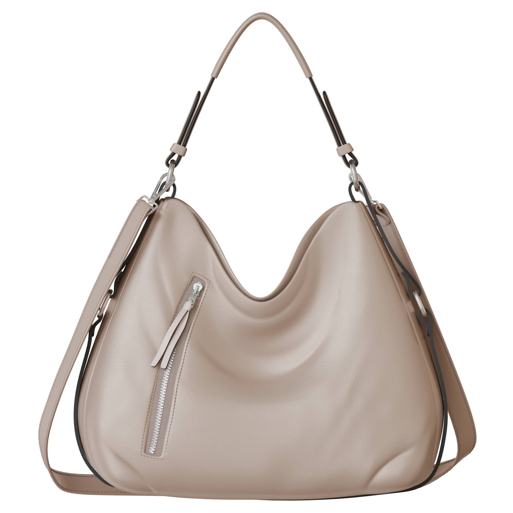 Henkeltasche Damen Shopper Hand Umhänge Schulter Tasche Veganes Leder 30619