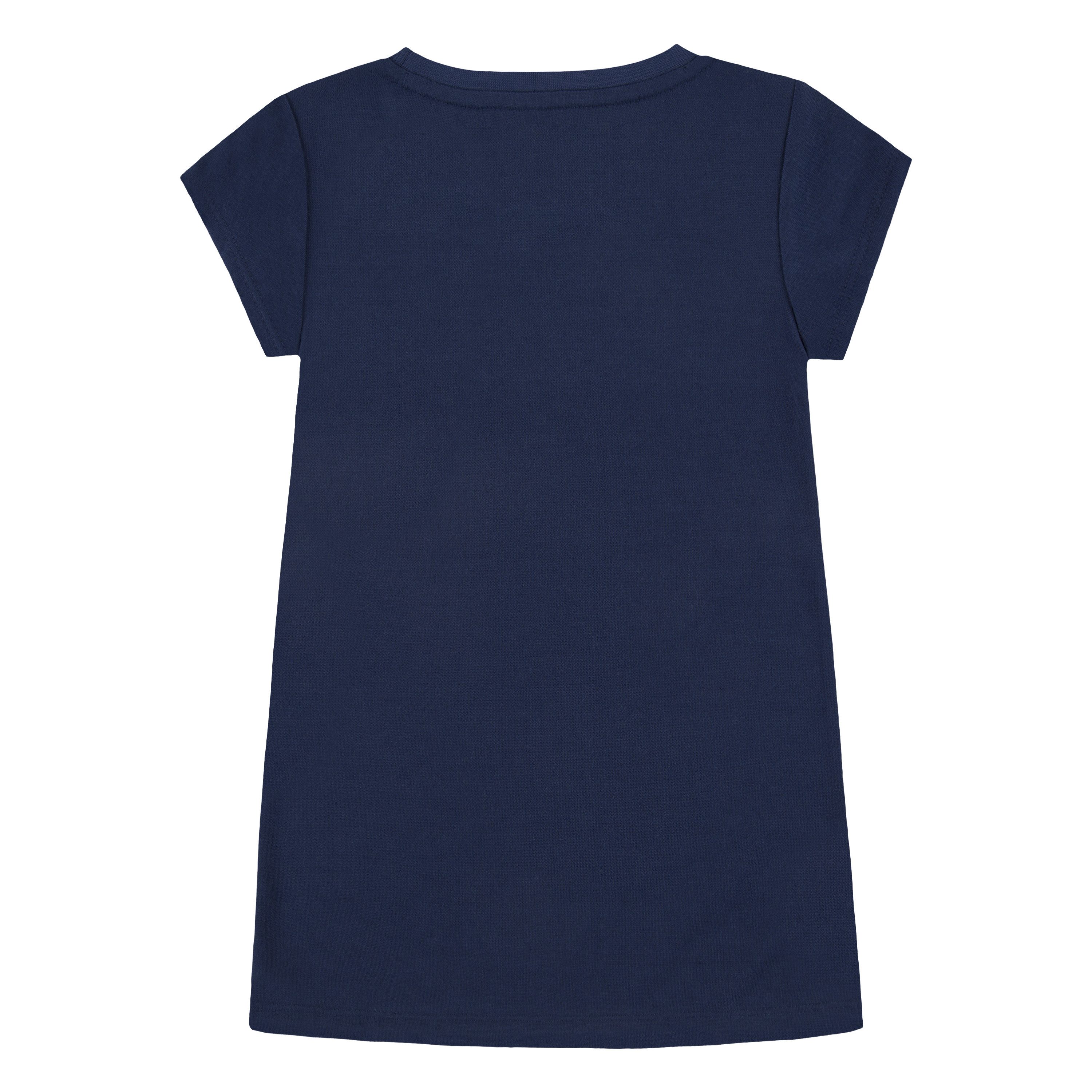 Nike Sportswear Shirtkleid NKG FUTURA SS TEE DRESS für Kinder, mit bedruckter Optik, aus Jersey