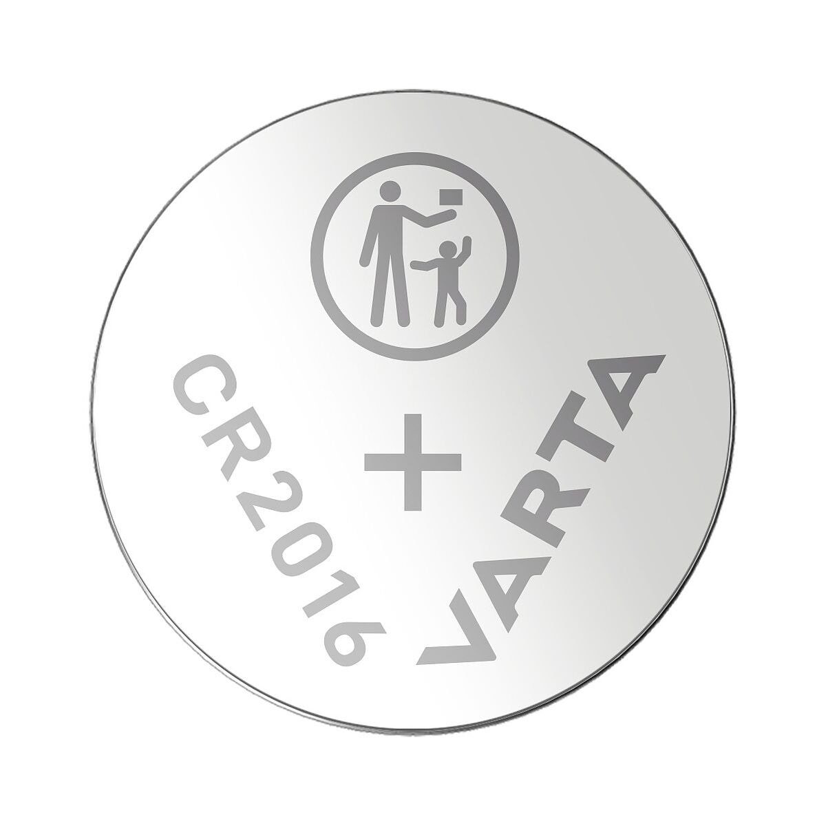 VARTA ELECTRONICS Knopfzelle, (3 V, 1 St), CR2016, lange Lebensdauer