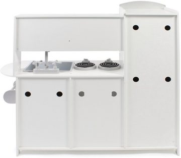 CHIC2000 Spielküche »silber -weiß« Holz, Kunststoff