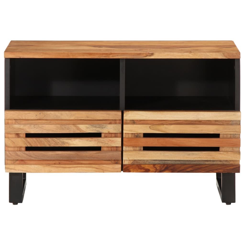 vidaXL Sideboard NA Sideboard aus massivem Akazienholz 70x34x46 cm für Wohnzimmer und S