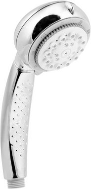 CORNAT Handbrause 8 Strahlarten: Normal-, ECO-, Soft & Massagestrahl - Anti-Kalk, Wasserspareinsatz - 150 cm Brauseschlauch