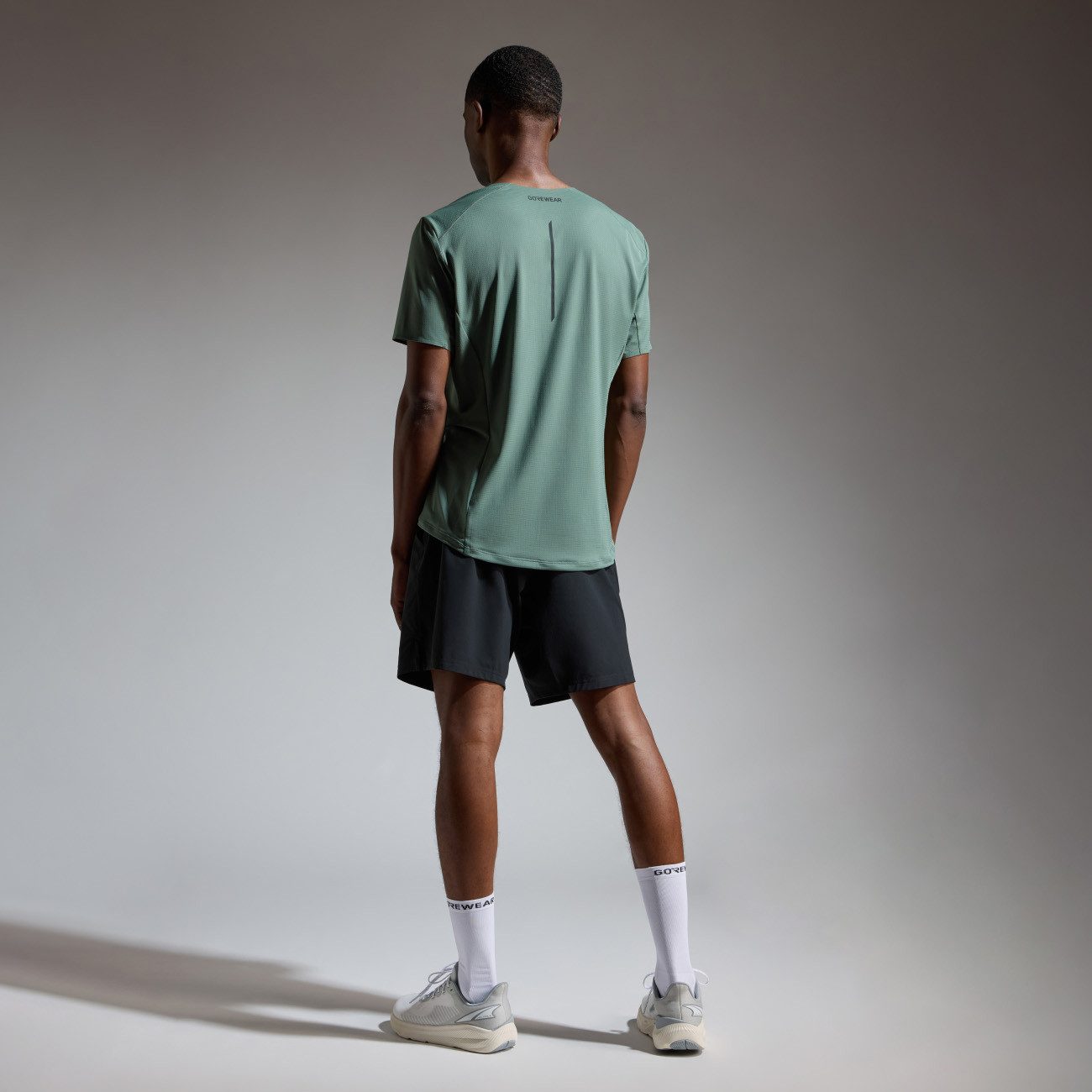 GORE® Wear Laufshirt Gore Wear Contest 2.0 Tee Herren Slate Green