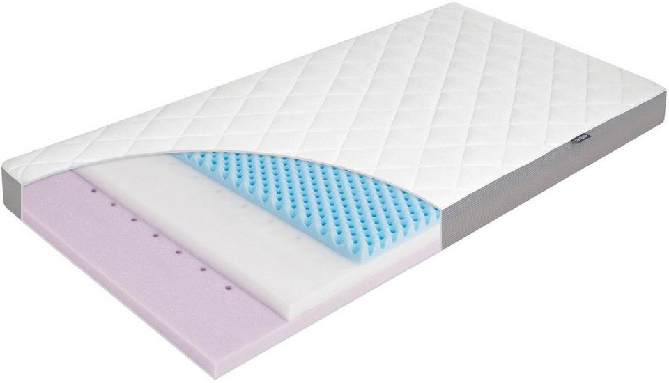 Kaltschaummatratze »Dr. Lübbe Air Plus«, Julius Zöllner, 10 cm hoch, Matratze für Babys & Kleinkinder