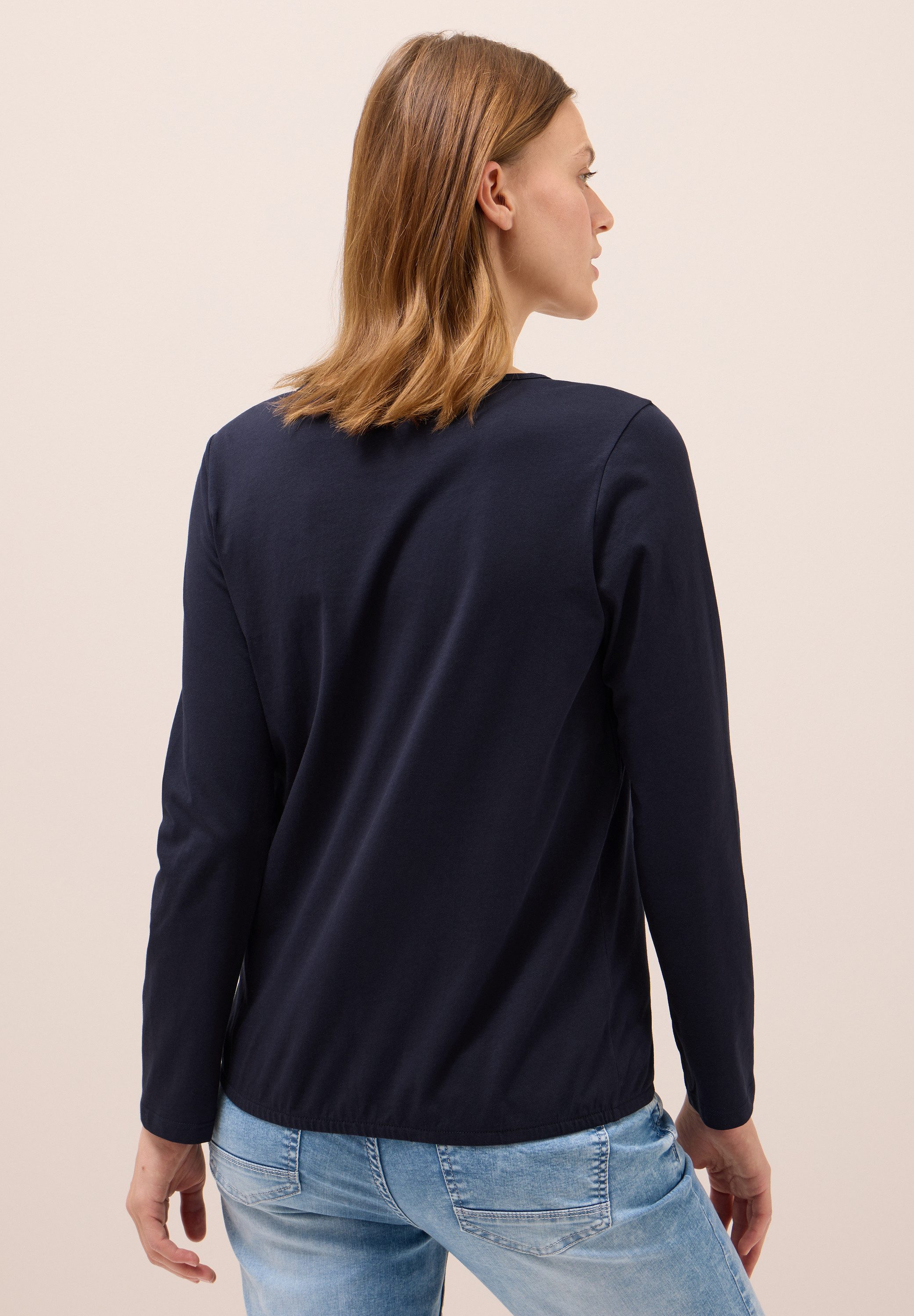 CECIL Tunikashirt aus reiner Baumwolle