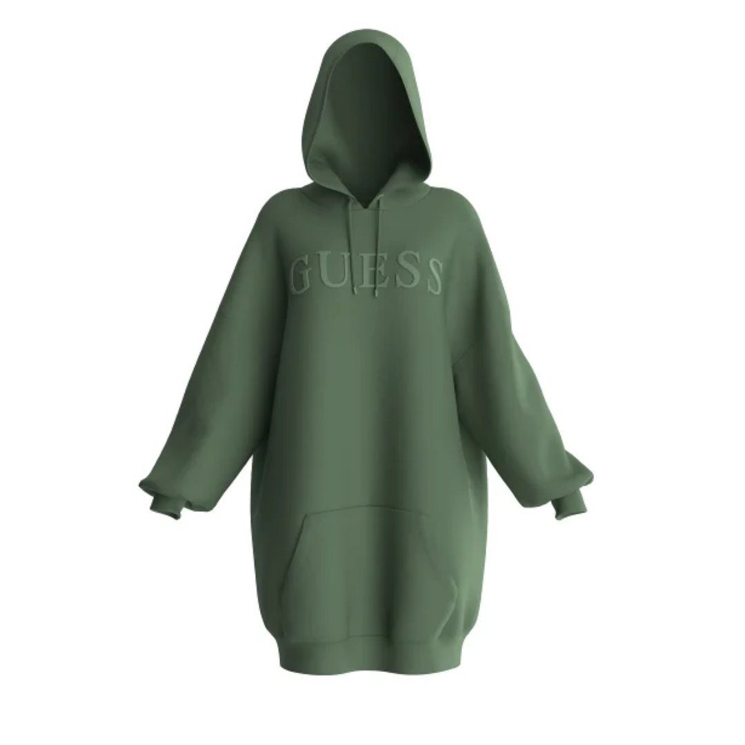 Guess Collection Hoodie - langer Hoodie - oversize Hoodie - CINDRA HOODED SWEATS