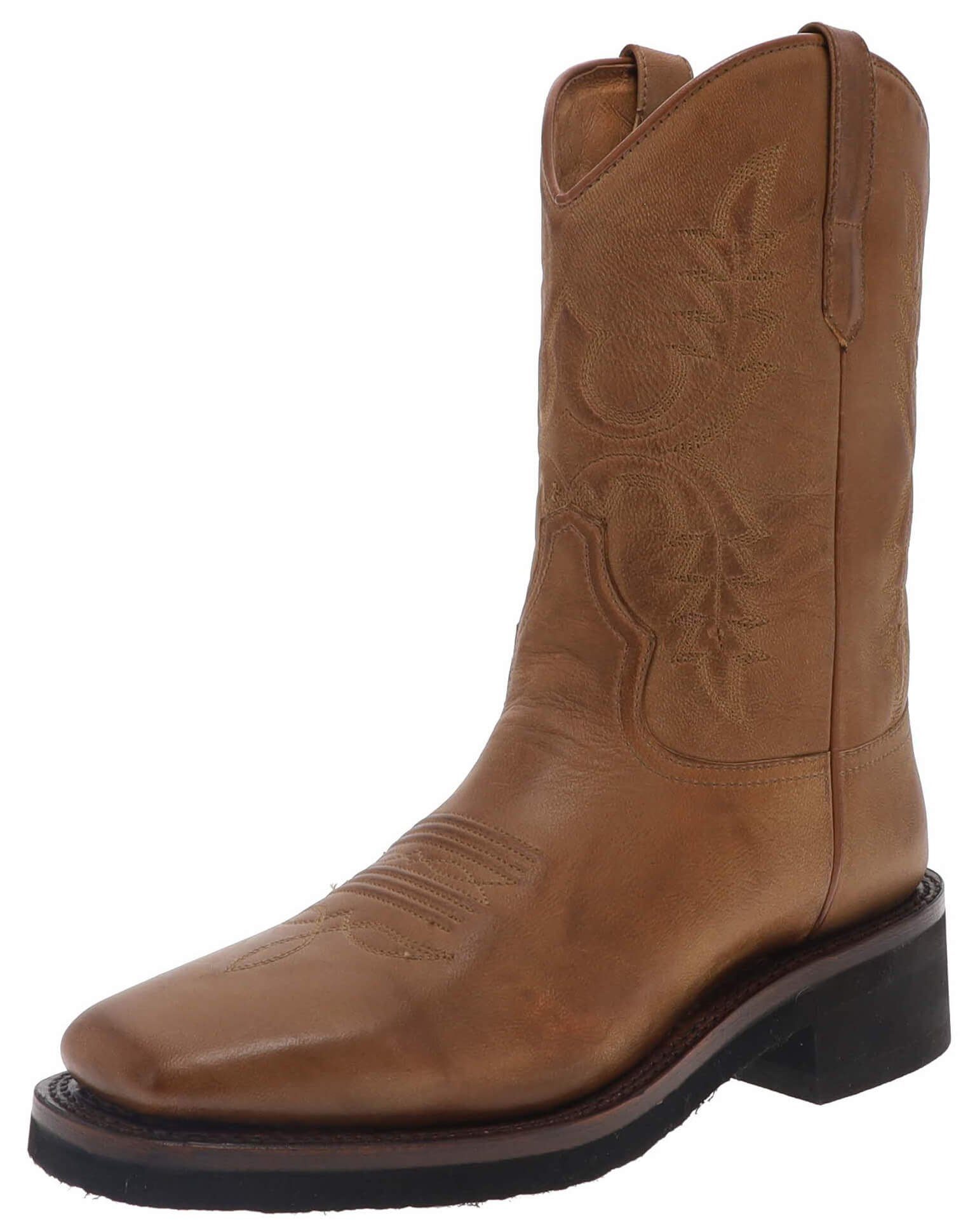Sendra Boots TIARA 11615 Braun Cowboystiefel Rahmengenähte Westernreitstiefel