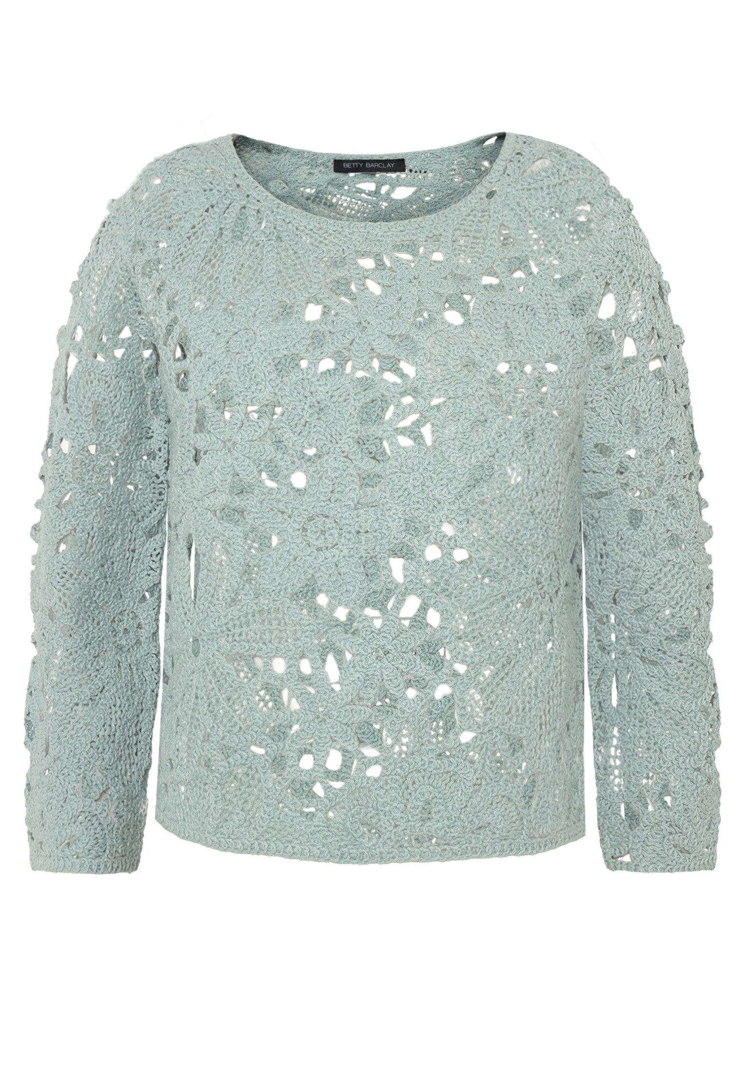 Betty Barclay Strickpullover Damen mit U-Boot-Ausschnitt (1-tlg)