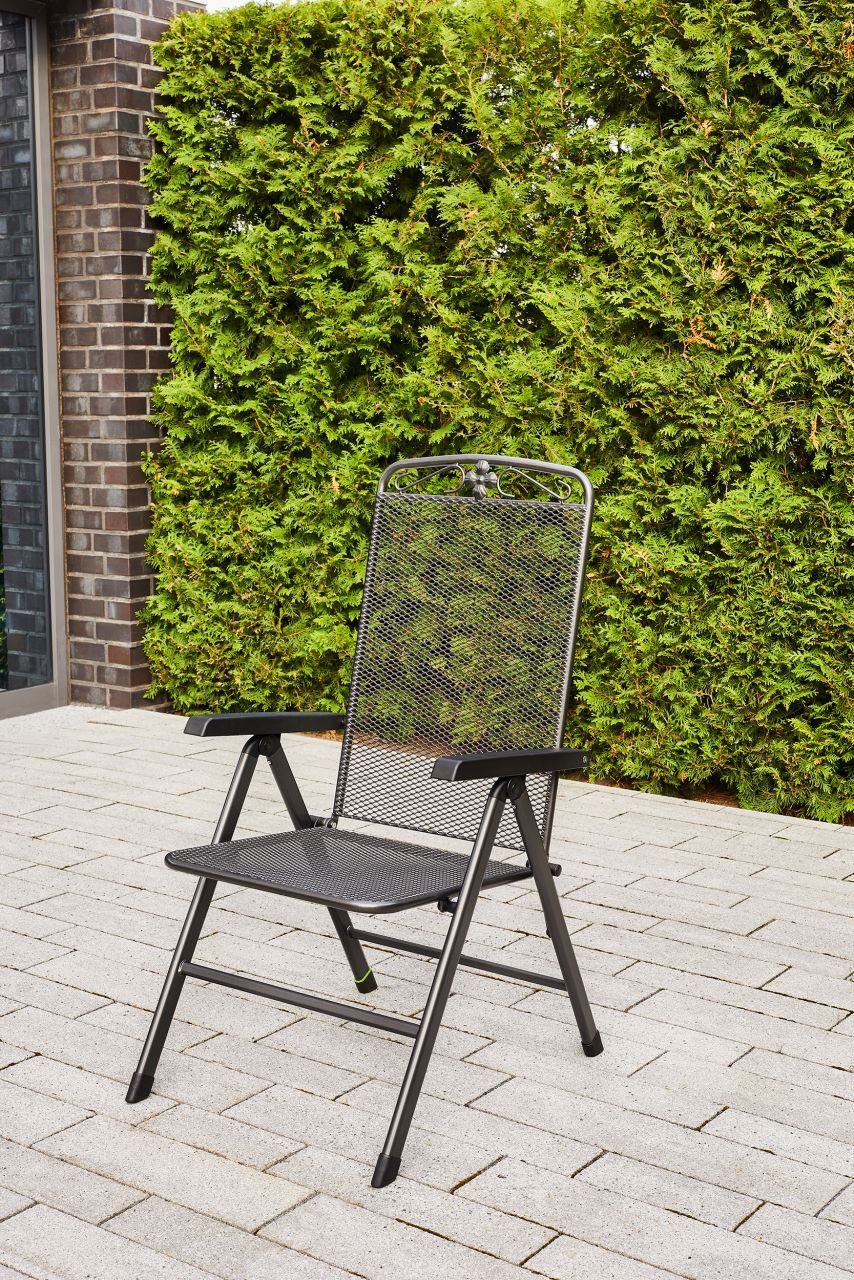 MWH Gartenstuhl MWH Klappstuhl Savoy eisengrau günstig online kaufen