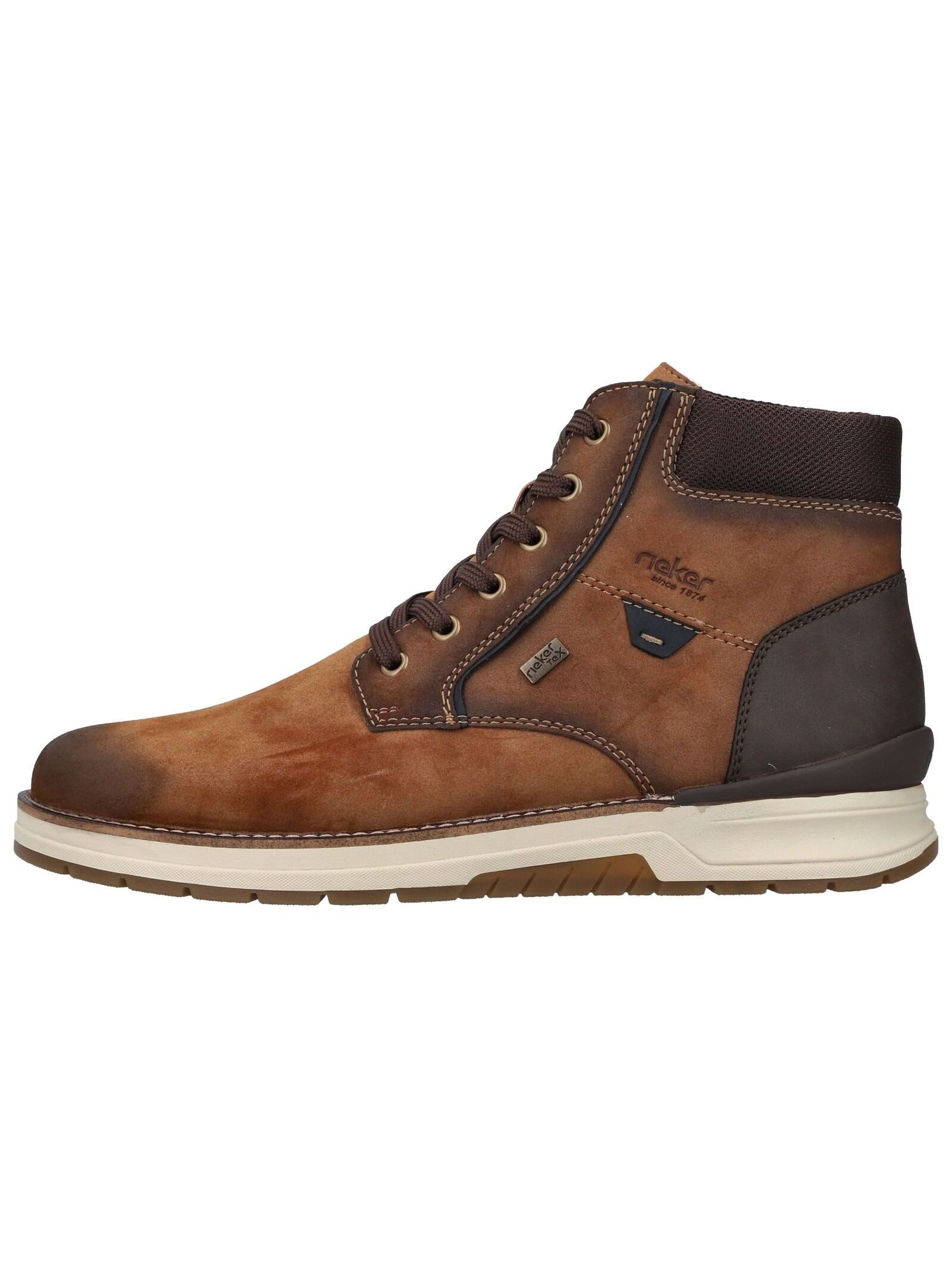 Rieker Rieker Stiefelette Lederimitat/Textil Schnürstiefelette