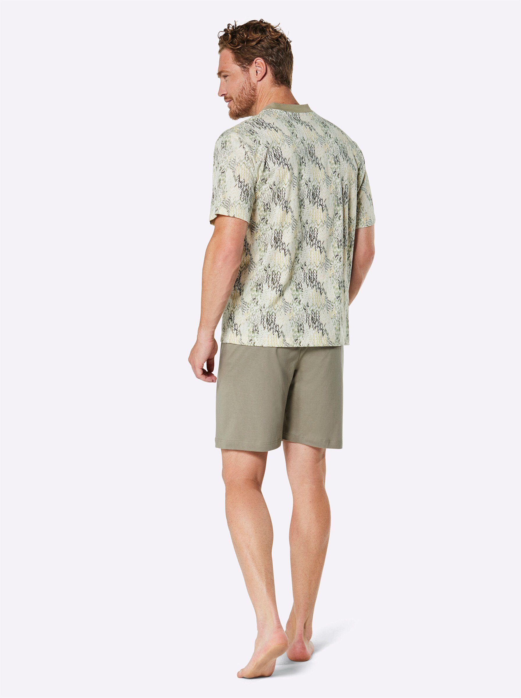 götting Schlafanzug Shorty Kurzarm