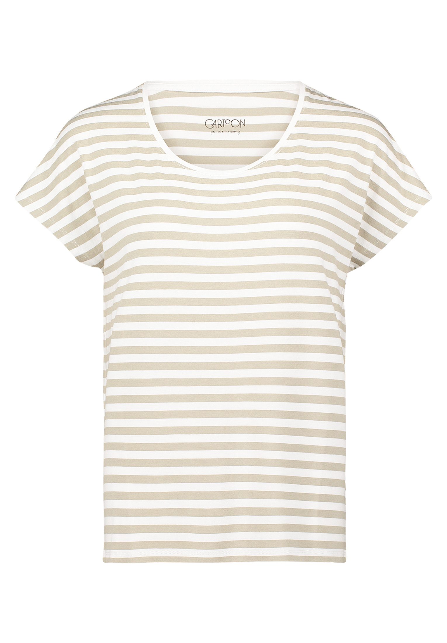 Cartoon Kurzarmshirt Cartoon Basic Shirt mit günstig online kaufen