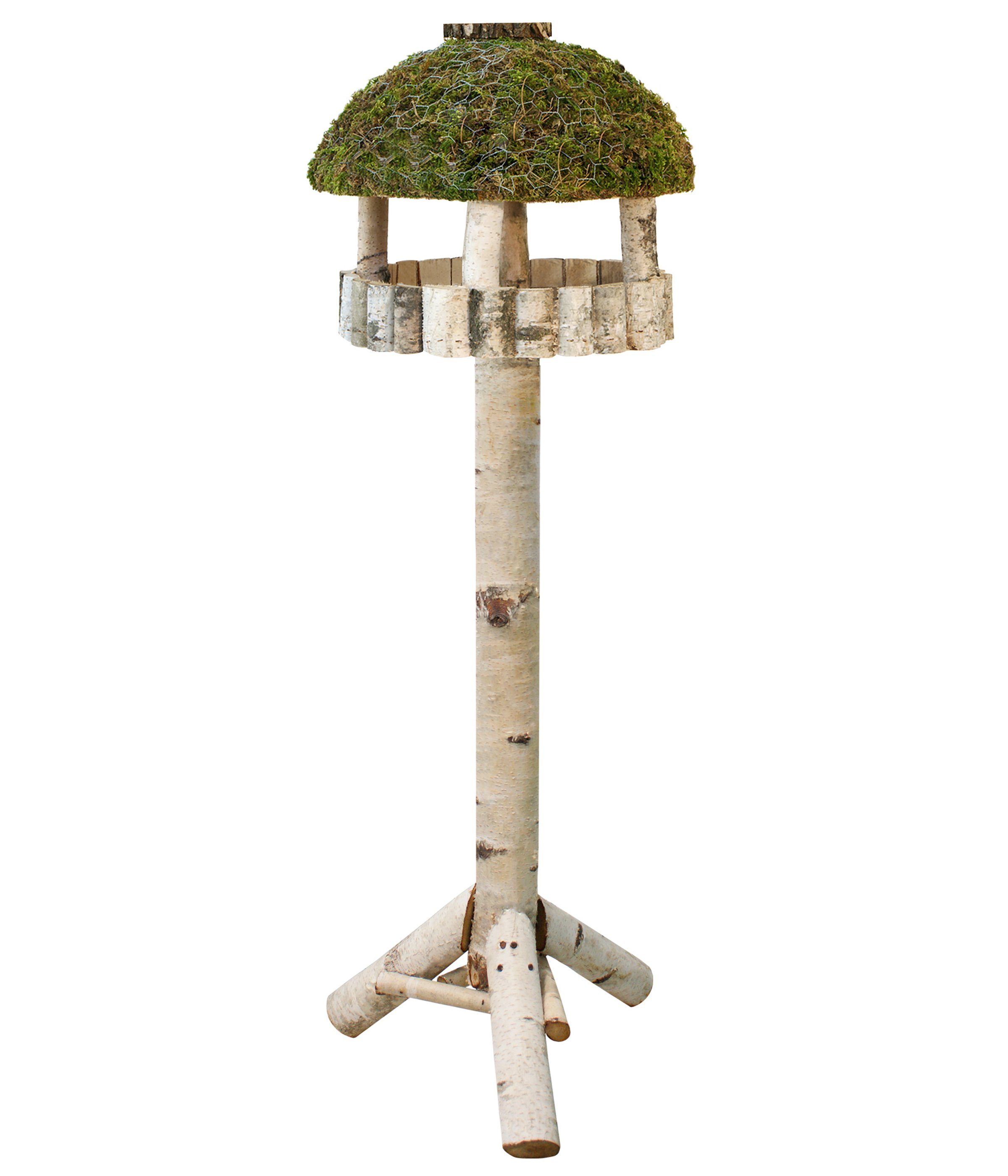 Dehner Futterhaus Natura Futterhaus Amberg, 50 x 50 x 145 cm