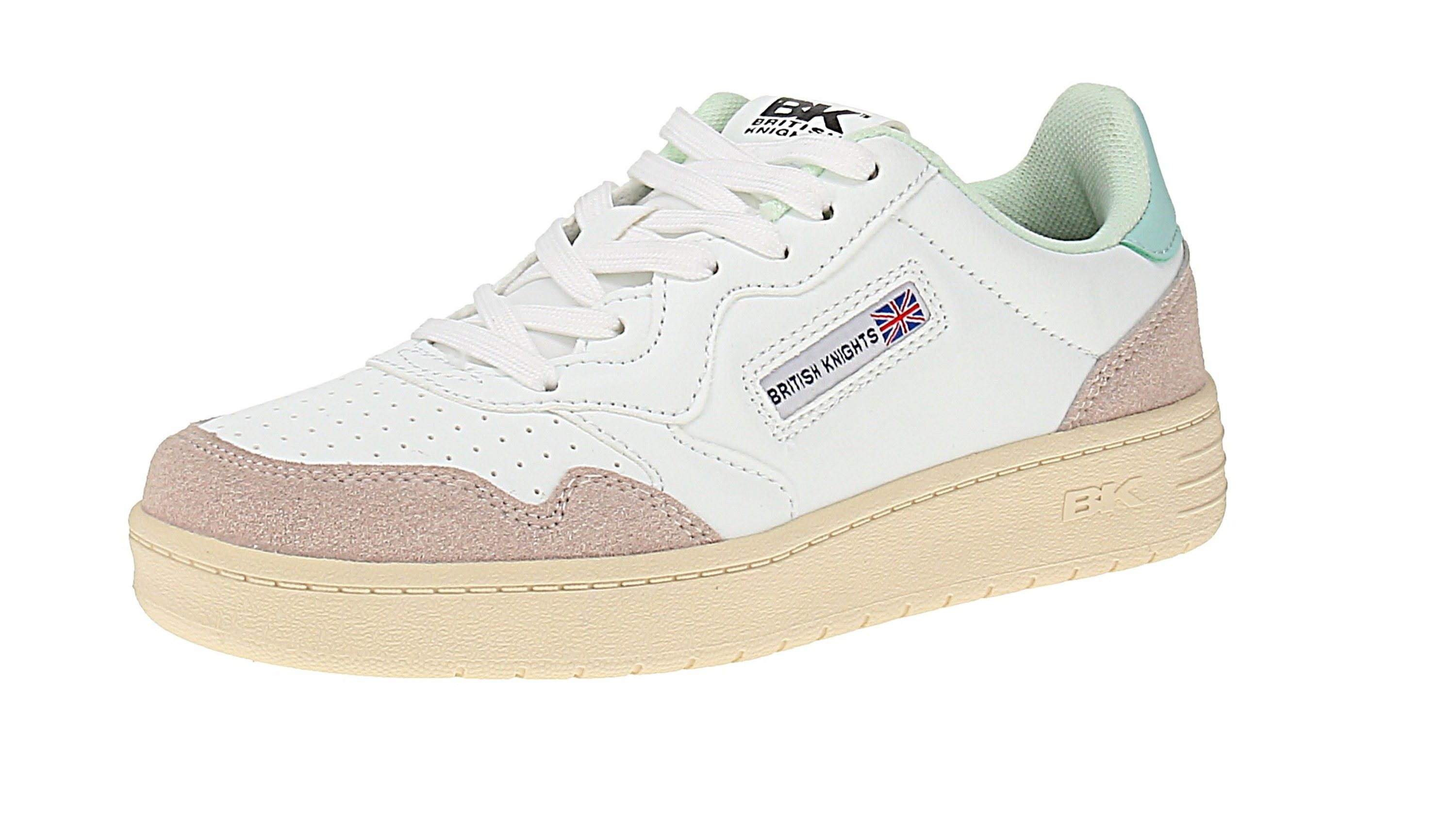 British Knights British Knights Noors B51-3618 - Damen Sneaker - 01-White-Mint Sneaker