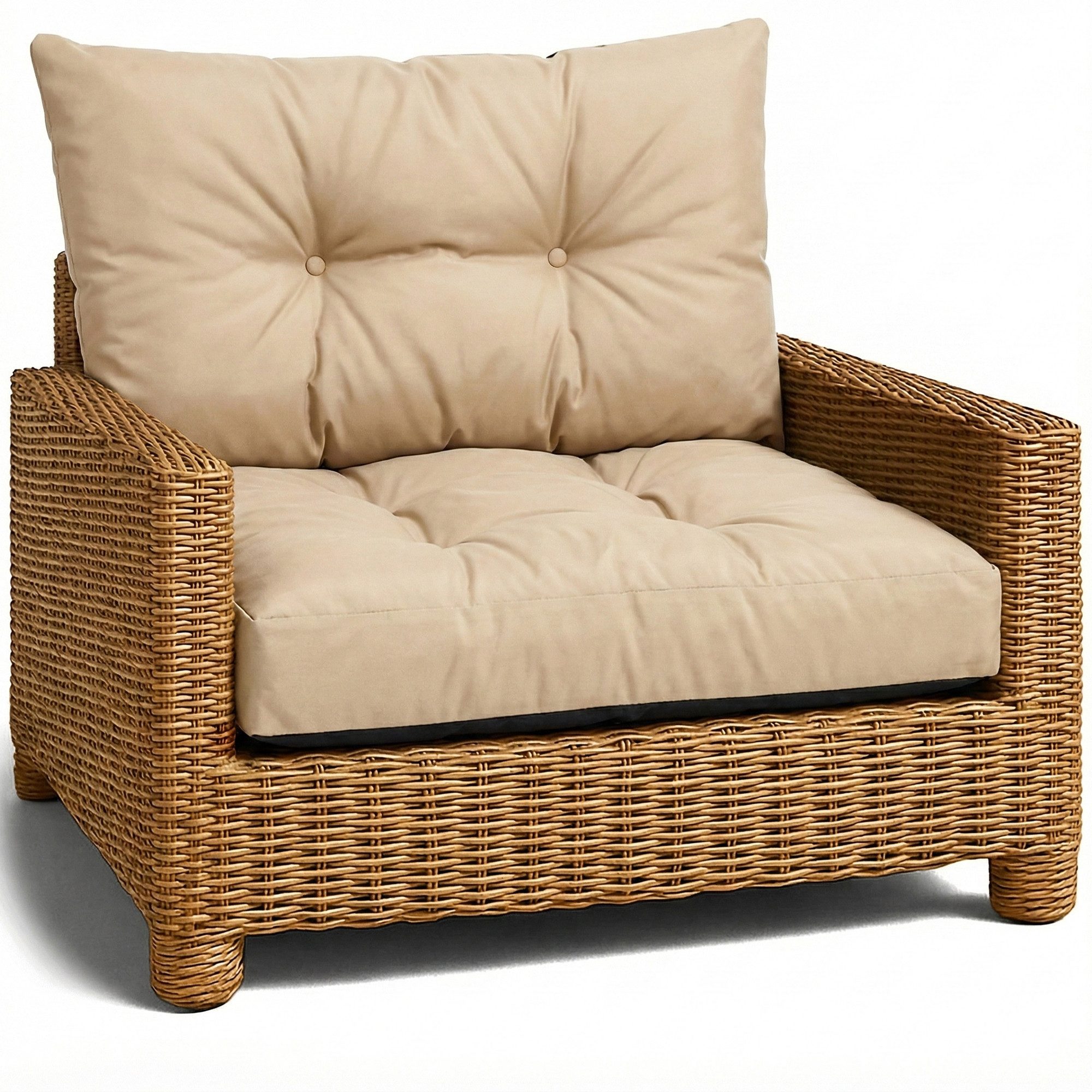 Amazinggirl Sitzkissen Polster für Gartenmöbel - Lounge Kissen Outdoor