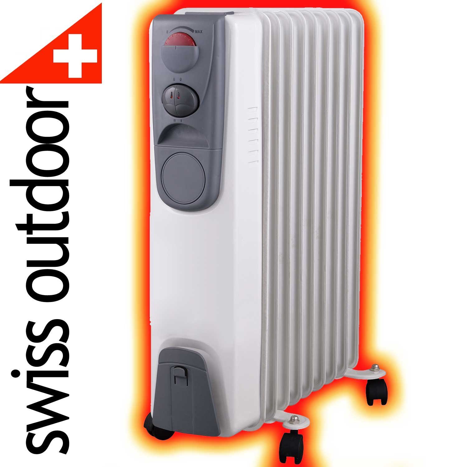 Ölradiator, Überhitzungsschutz Swiss Outdoor
