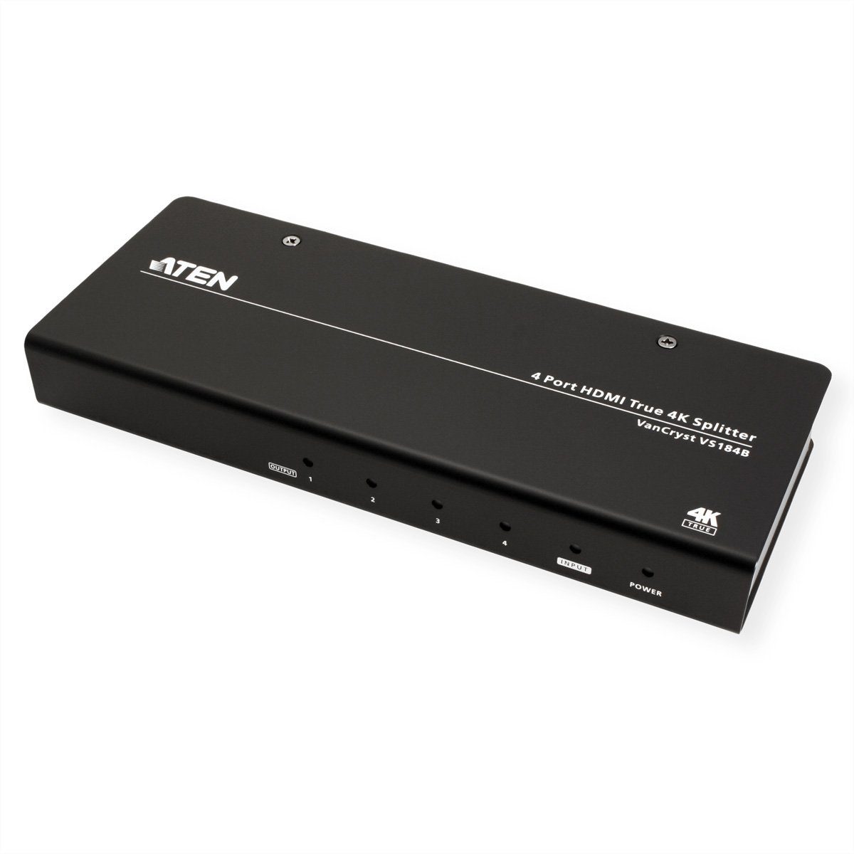 VS184B 4-Port HDMI Splitter True 4K/2K Audio- & Video-Adapter