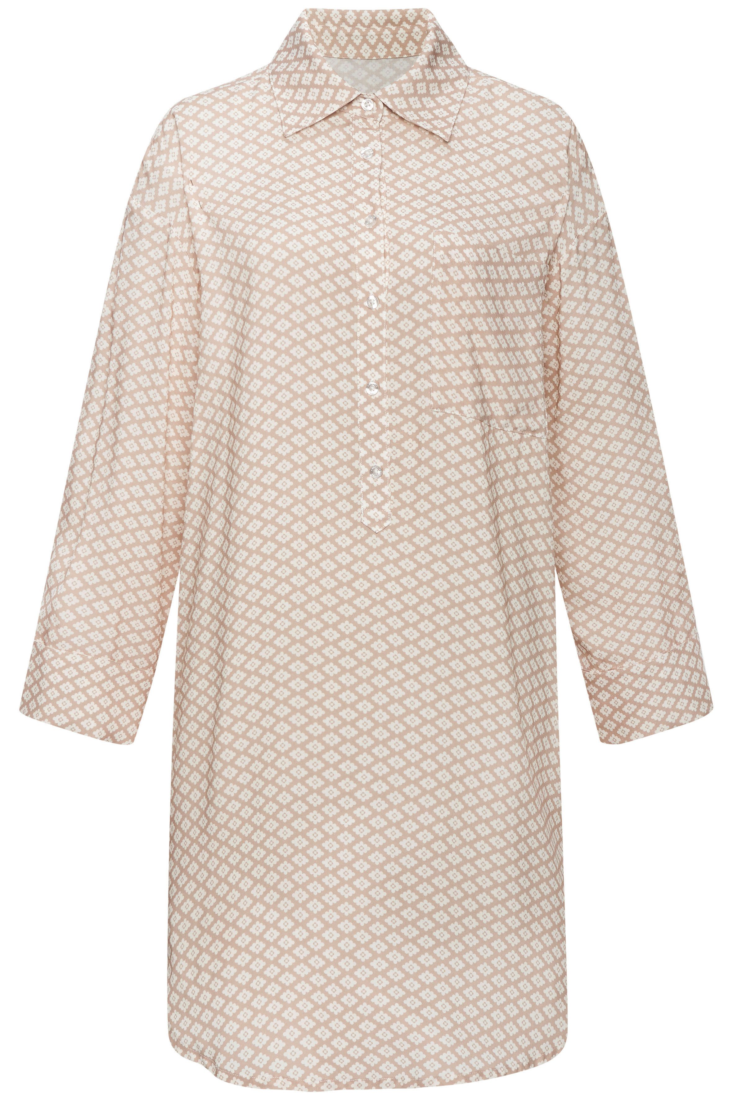 LASCANA Pyjamaoberteil mit grafischem Allovermuster. € 34,99