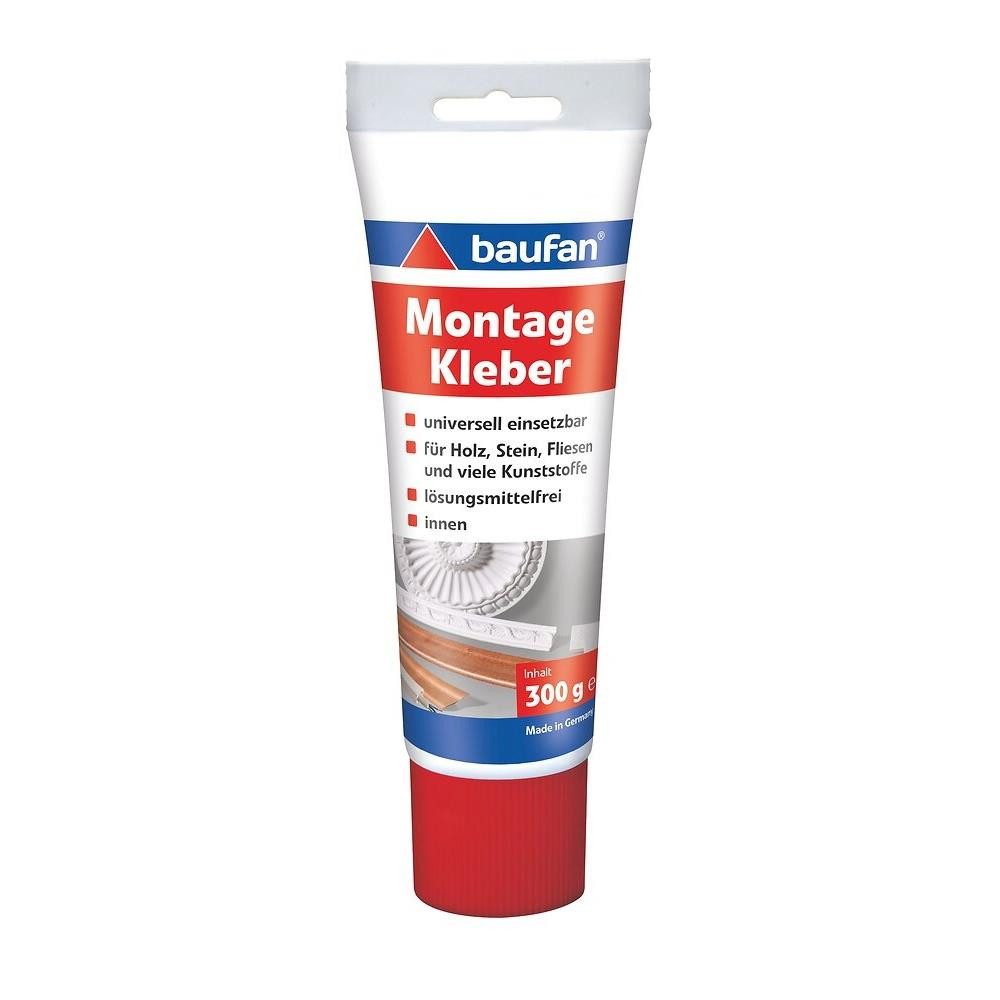 baufan® Montagekleber 300 g Klebstoff für Innen Holzkleber Fliesenkleber uv günstig online kaufen
