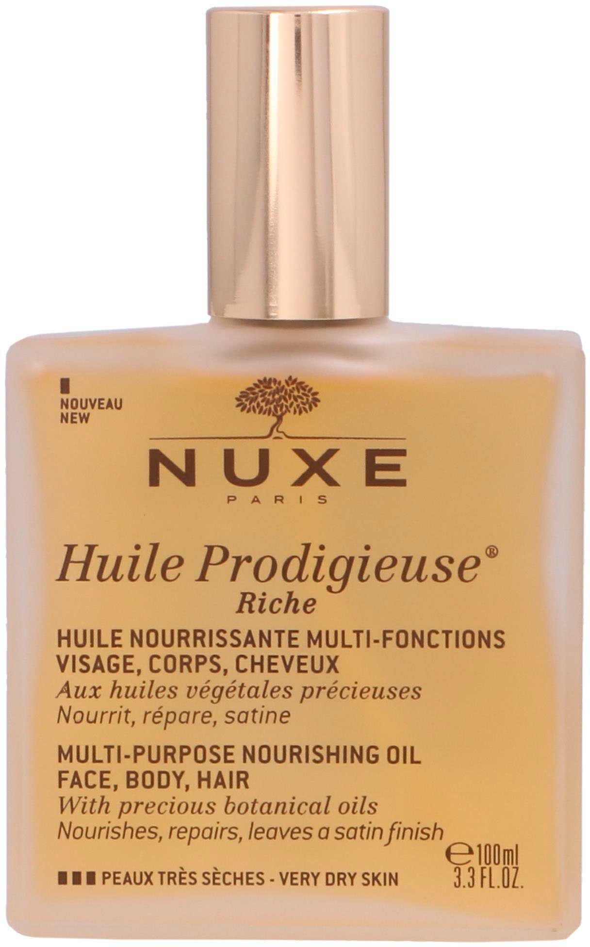 Gutschein Nuxe Körperöl Huile Prodigieuse Riche Nourishing Oil Multi-Purpose