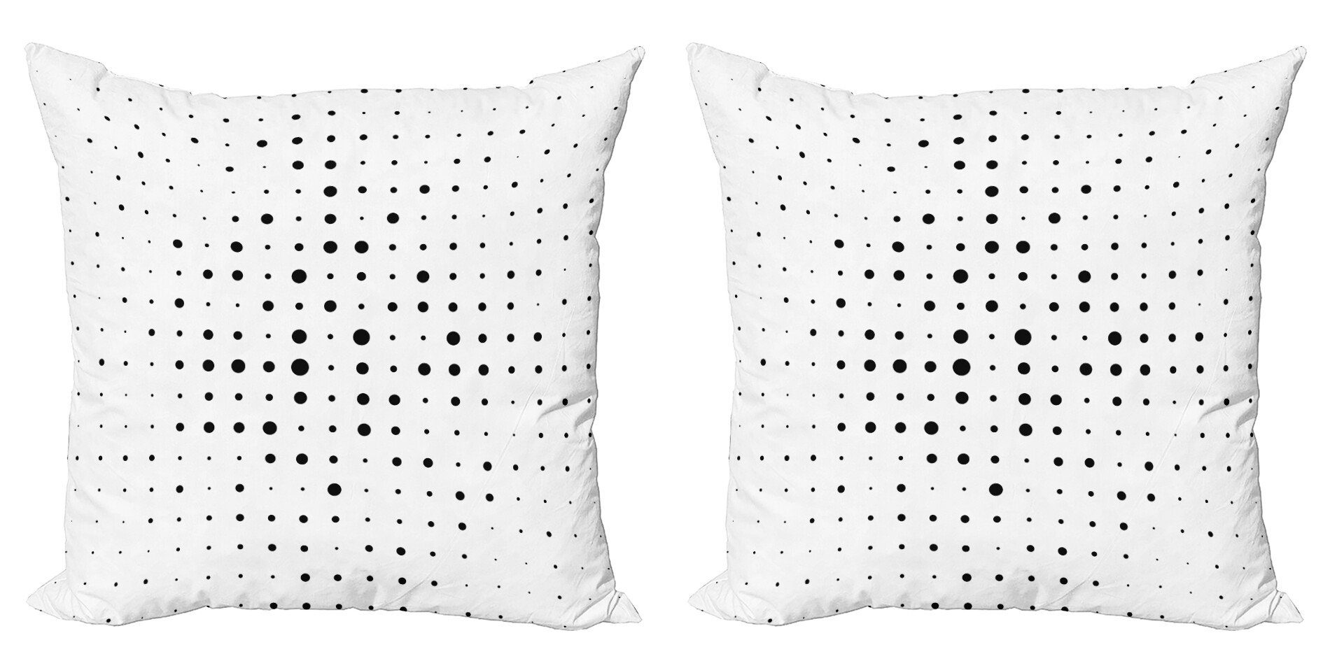 Kissenbezüge Modern Accent Doppelseitiger Modern Abakuhaus (2 Little Stück), Digitaldruck, Big Pop-Art-Dots