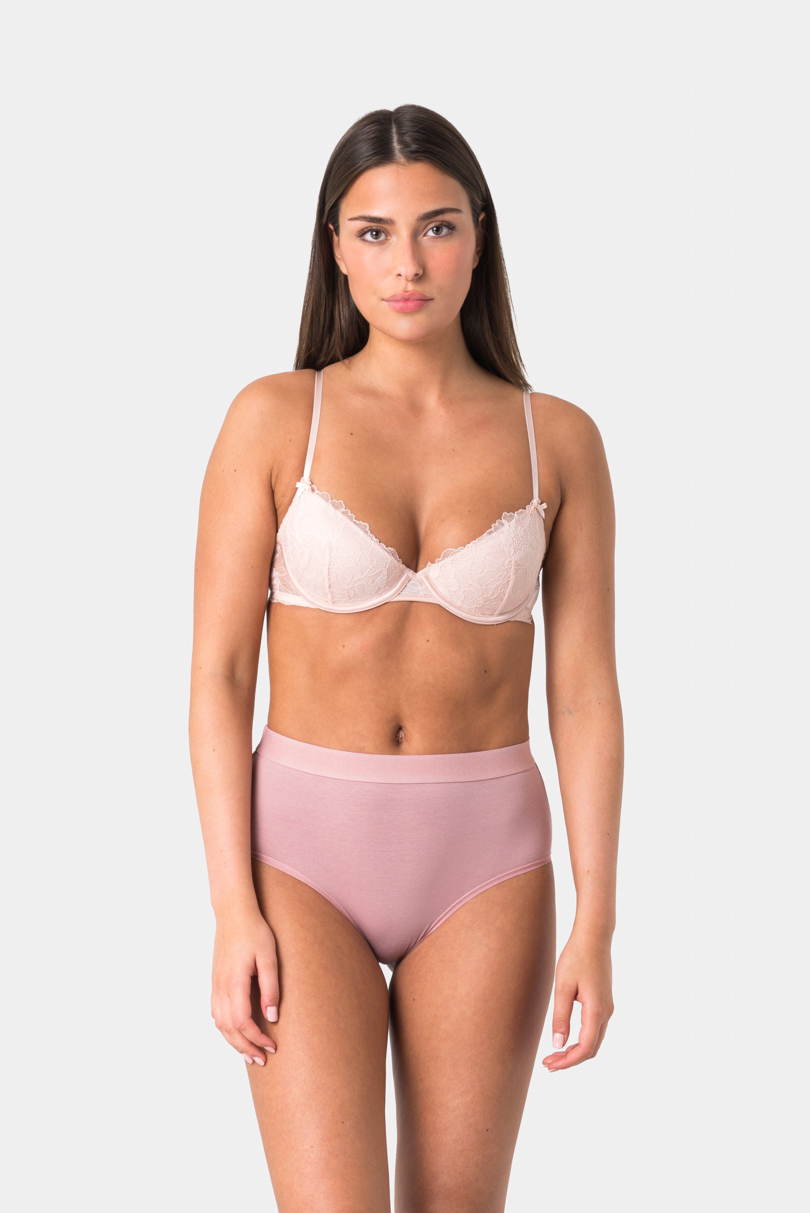 Elsie Taillenslip Unterhosen Damen Hüftslip aus 95% Baumwolle mit Stretch (Packung, 5-St., 5er-Pack) Bequeme Unterwäsche Frauen mit Hohe Taille Slip Damen