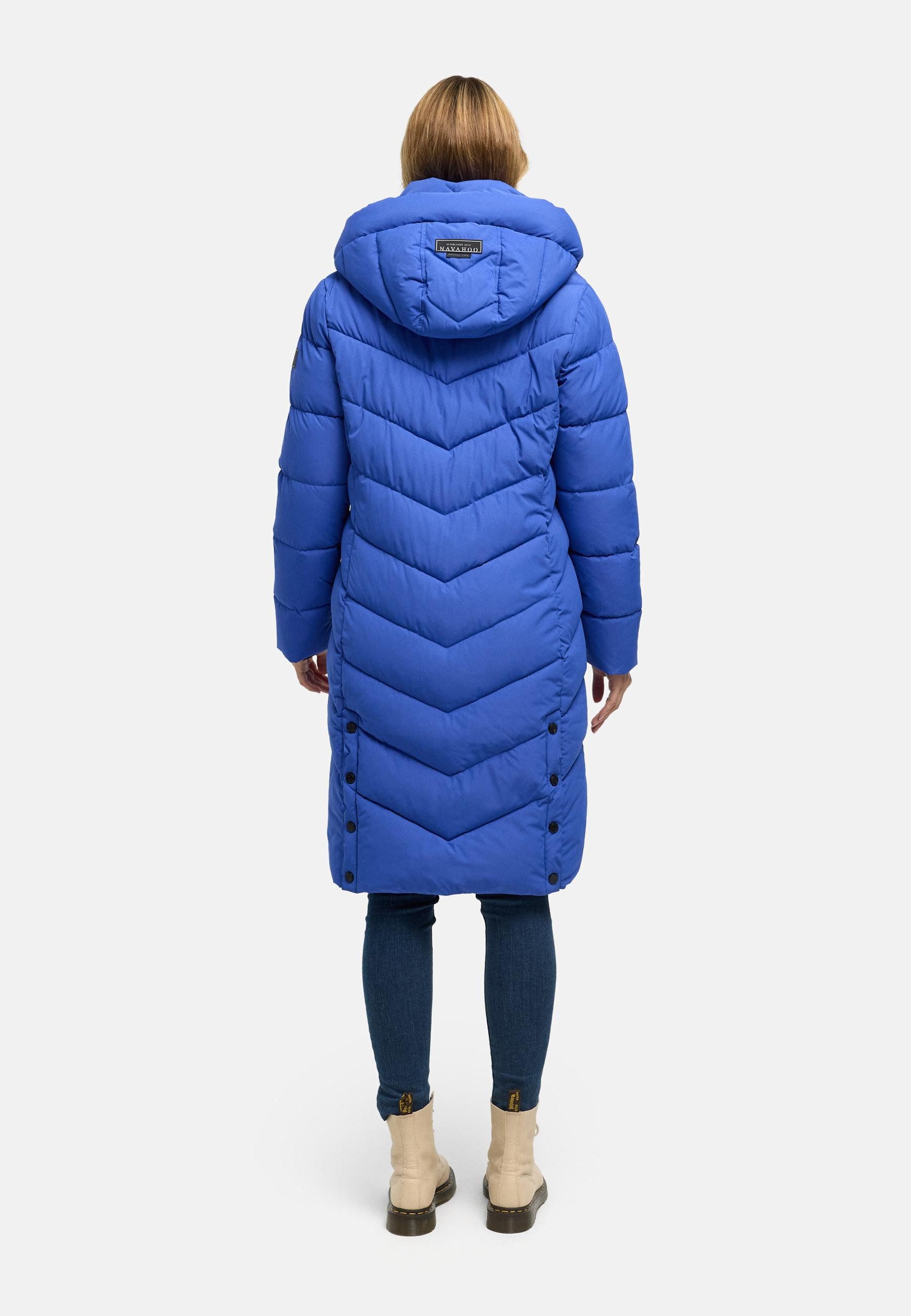 Navahoo Steppmantel Sahnekatzii XIV Schicker Wintermantel mit kuschlig warm wattiertem Kragen – Bild 3 von 5