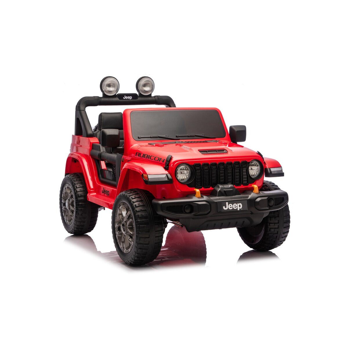Wisam Elektro-Kinderauto Jeep Rubicon 4x4 DK-JWR556 4x200W 24V Rotes