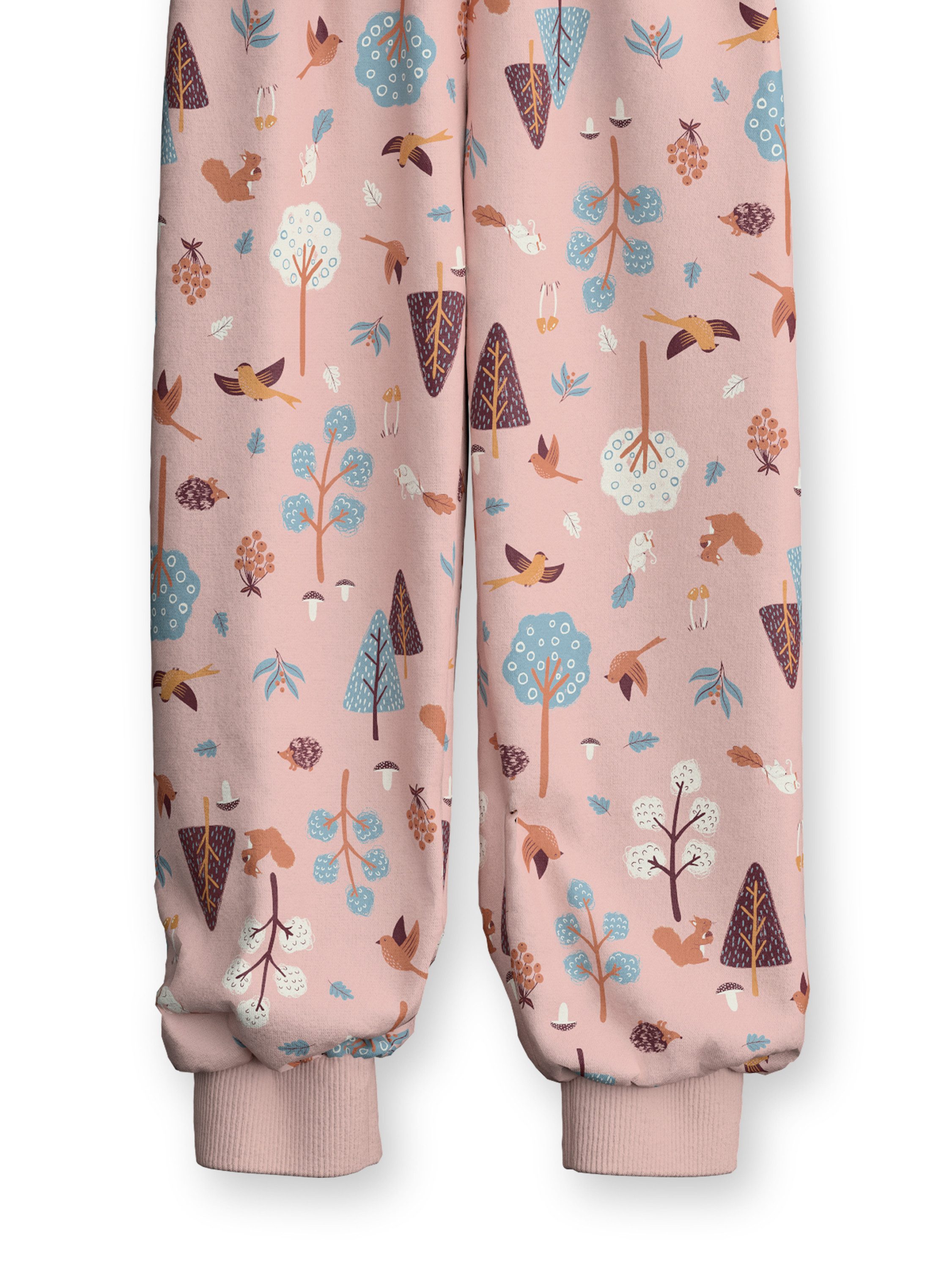 CALIDA Pyjama Toddlers Forest Kinder (2 tlg) aus hochwertiger Baumwolle, hautfreundlich, pflegeleicht