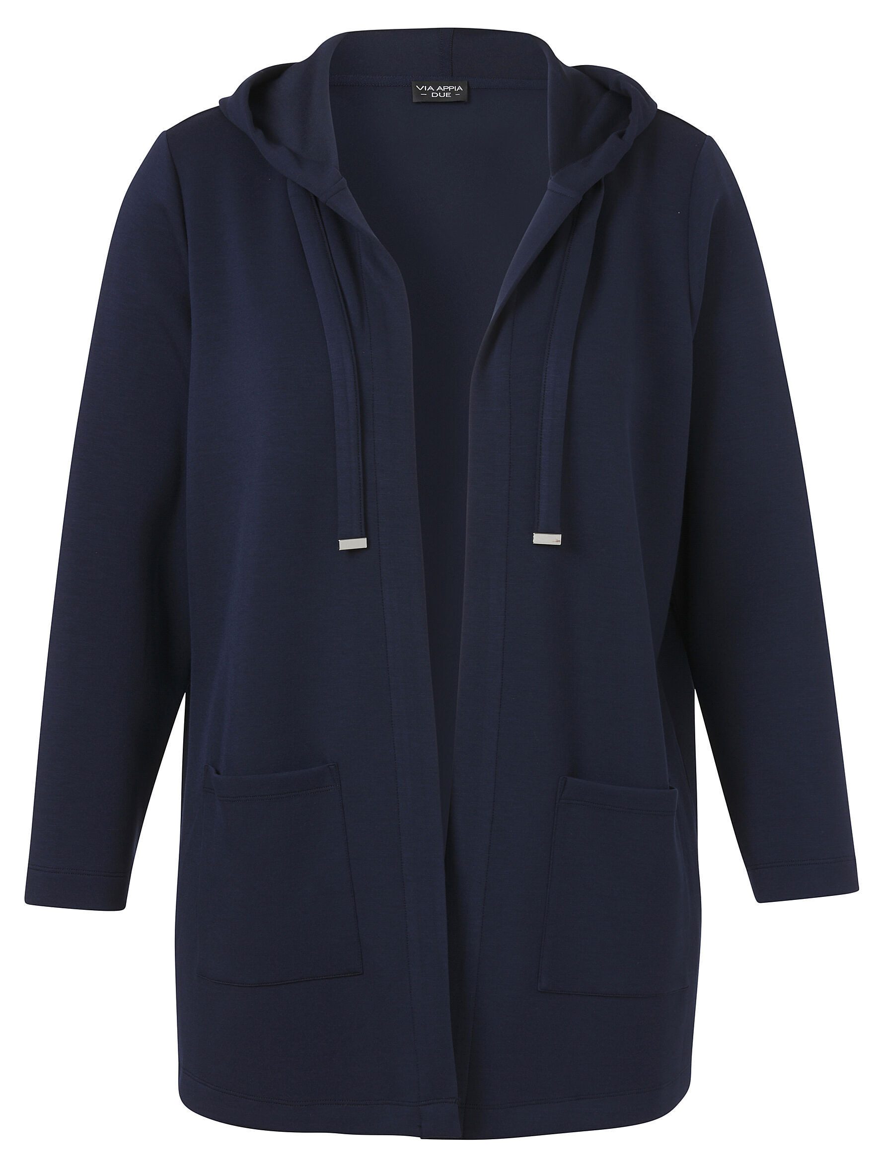 VIA APPIA DUE Kapuzensweatjacke Große Größen