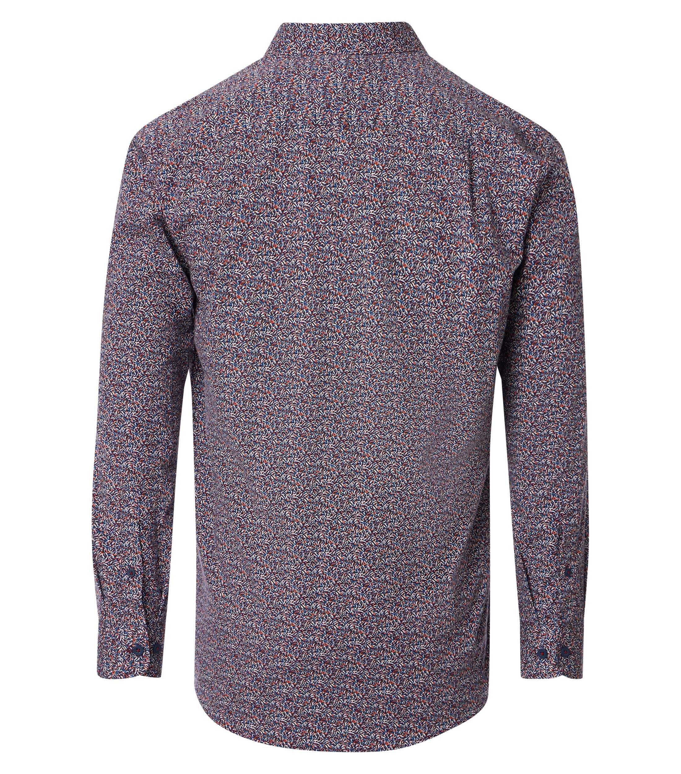 Redmond Langarmhemd Druck Comfort Fit günstig online kaufen