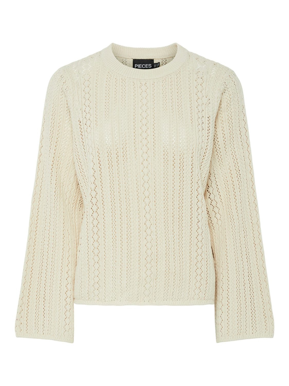 pieces Rundhalspullover PCNUKA LS O-NECK KNIT NOOS BC günstig online kaufen