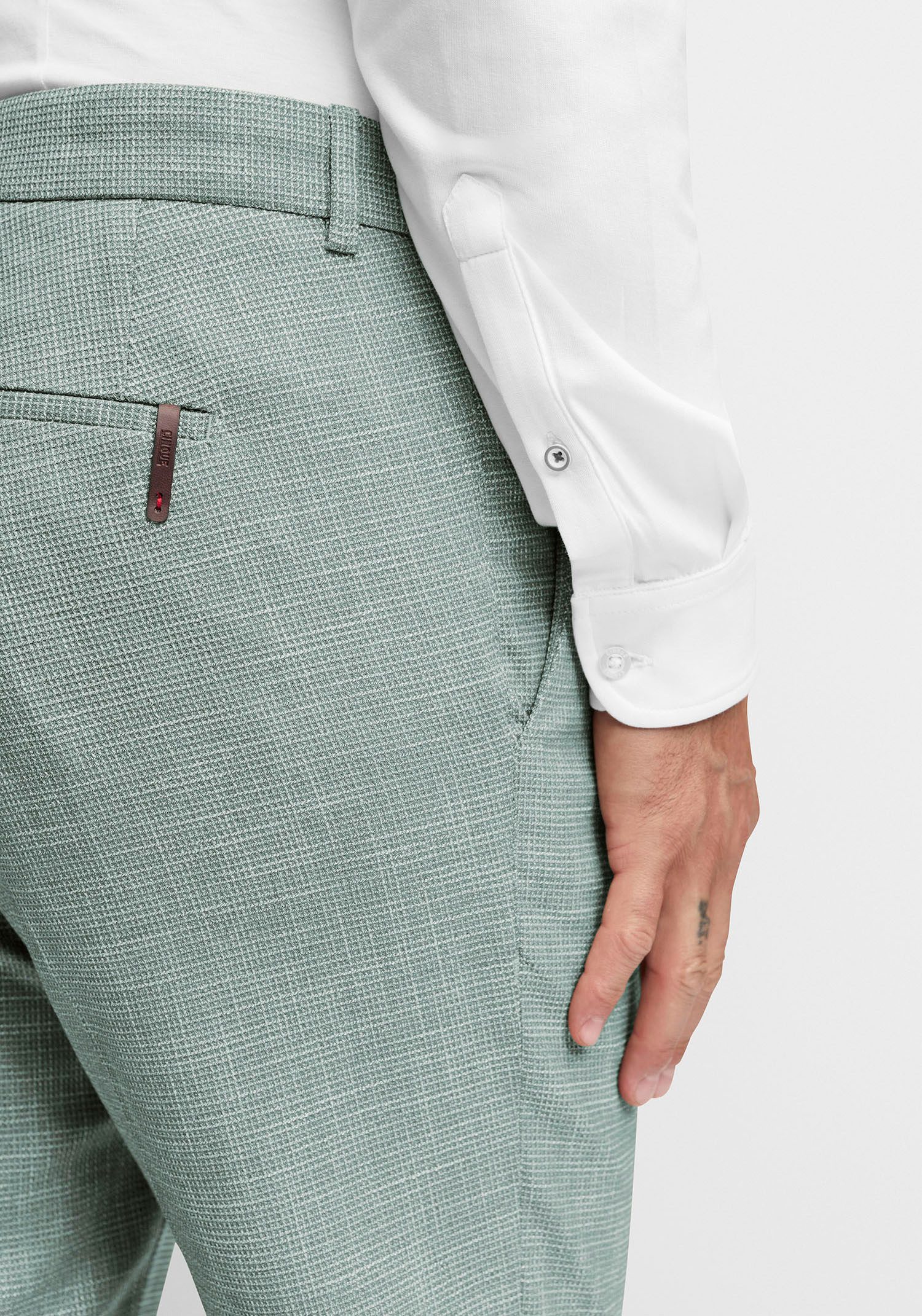 Cinque Anzughose CIBRAVO in dezentem Muster, Slim Fit