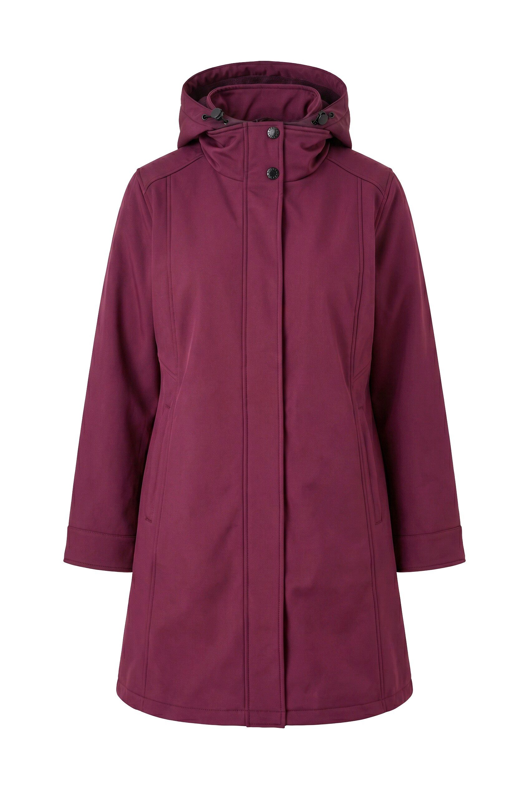 Ulla Popken Softshelljacke HYPRAR Softshell-Jacke wasserabweisend