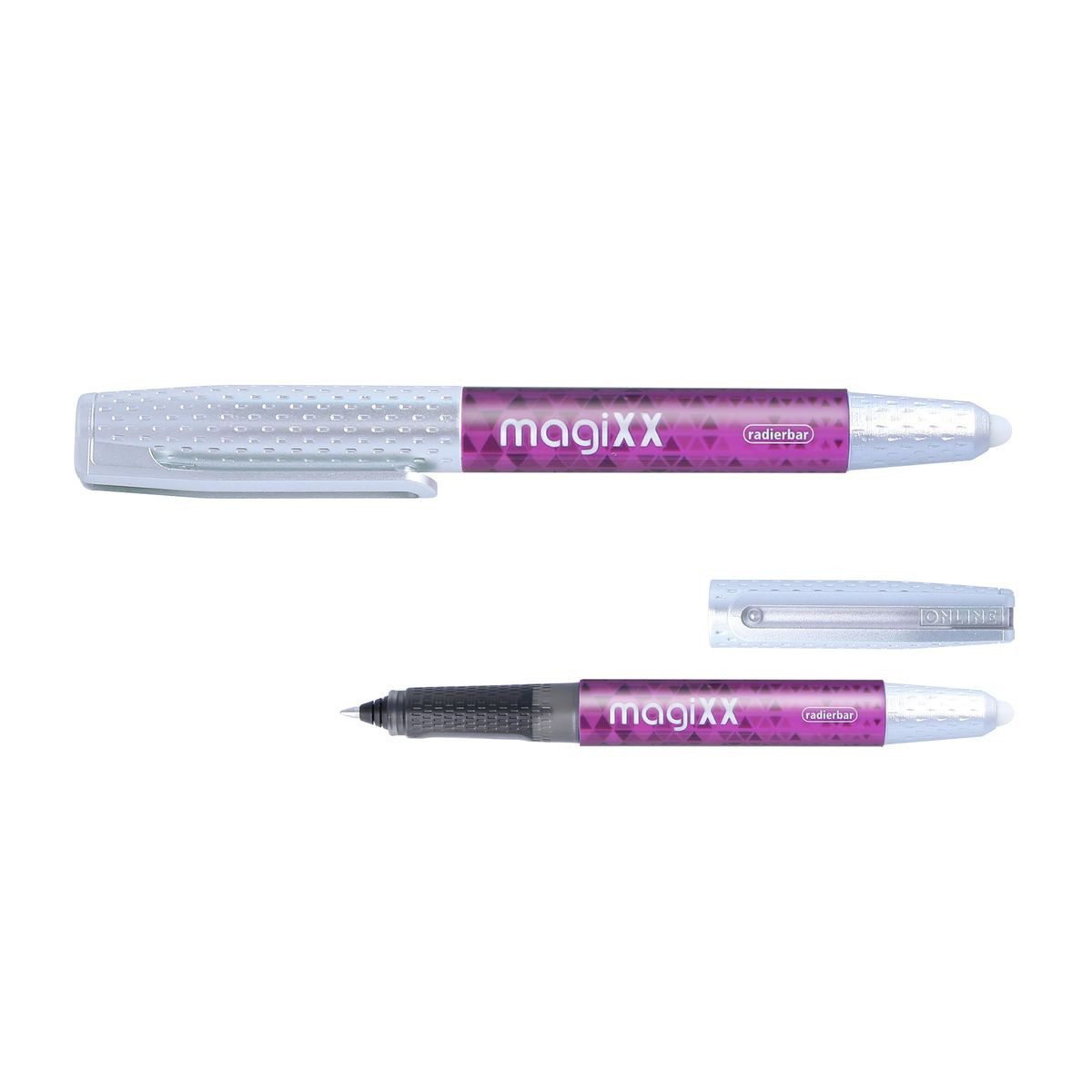 Online Pen Kugelschreiber ONLINE Rollerball magiXX radierbar nachfüllbar lila