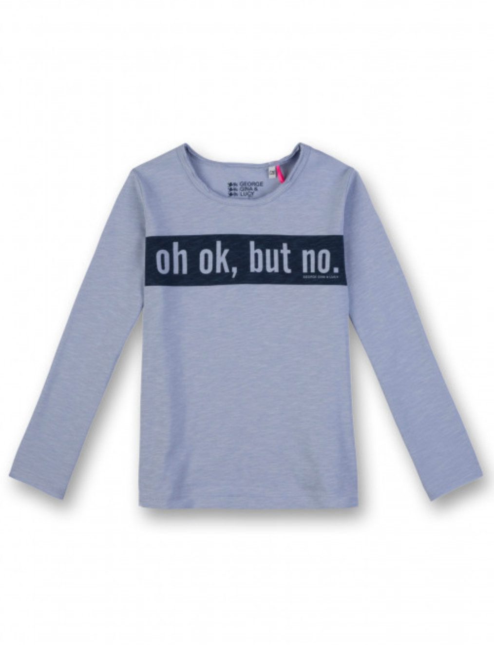 George Gina & Lucy Langarmshirt Mädchen Langarmshirt Baumwolle Statement Print